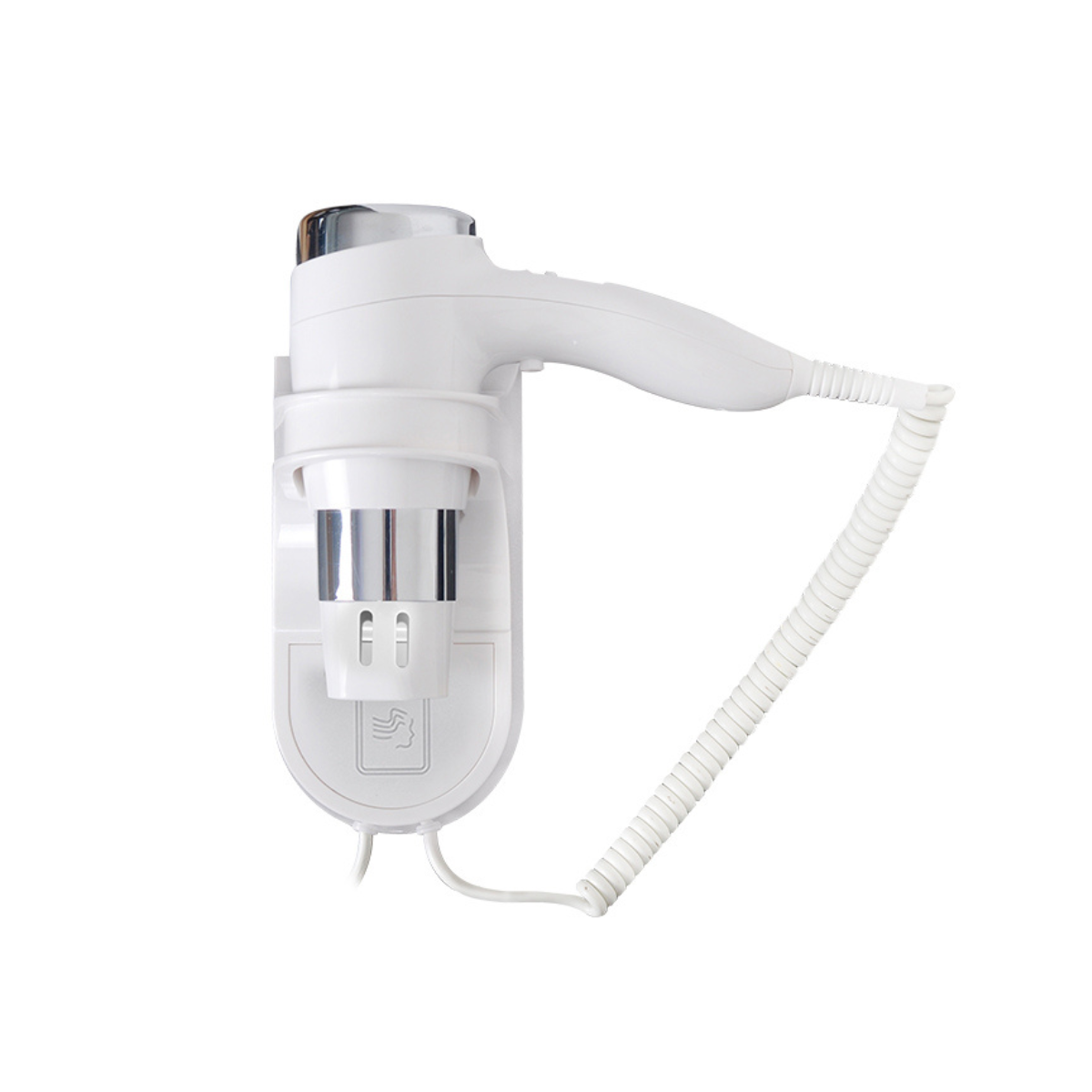 Asciugacapelli da parete 1600W Bianco