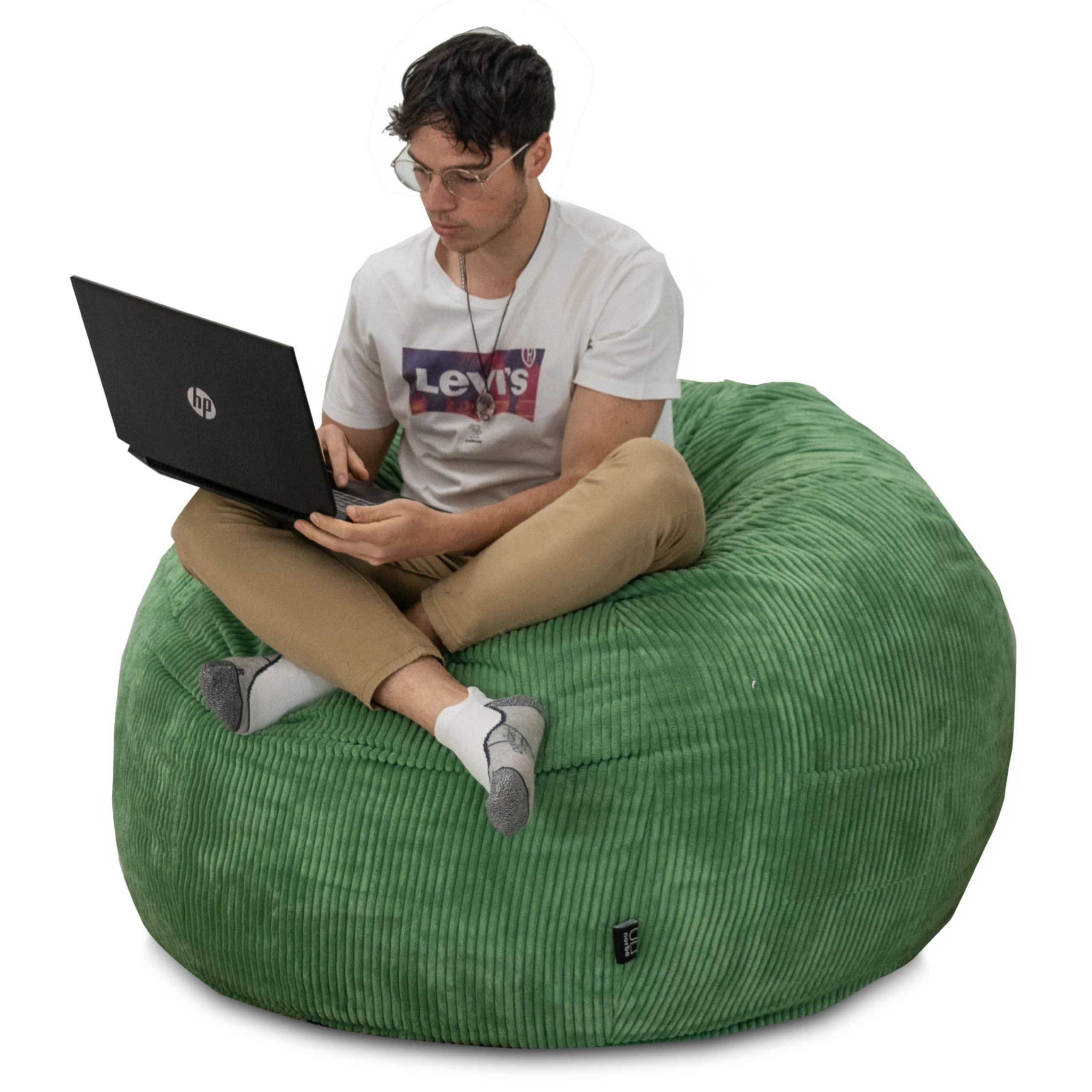 Pouf Poltrona sacco <span>Larson Verde</span> - immagine 2