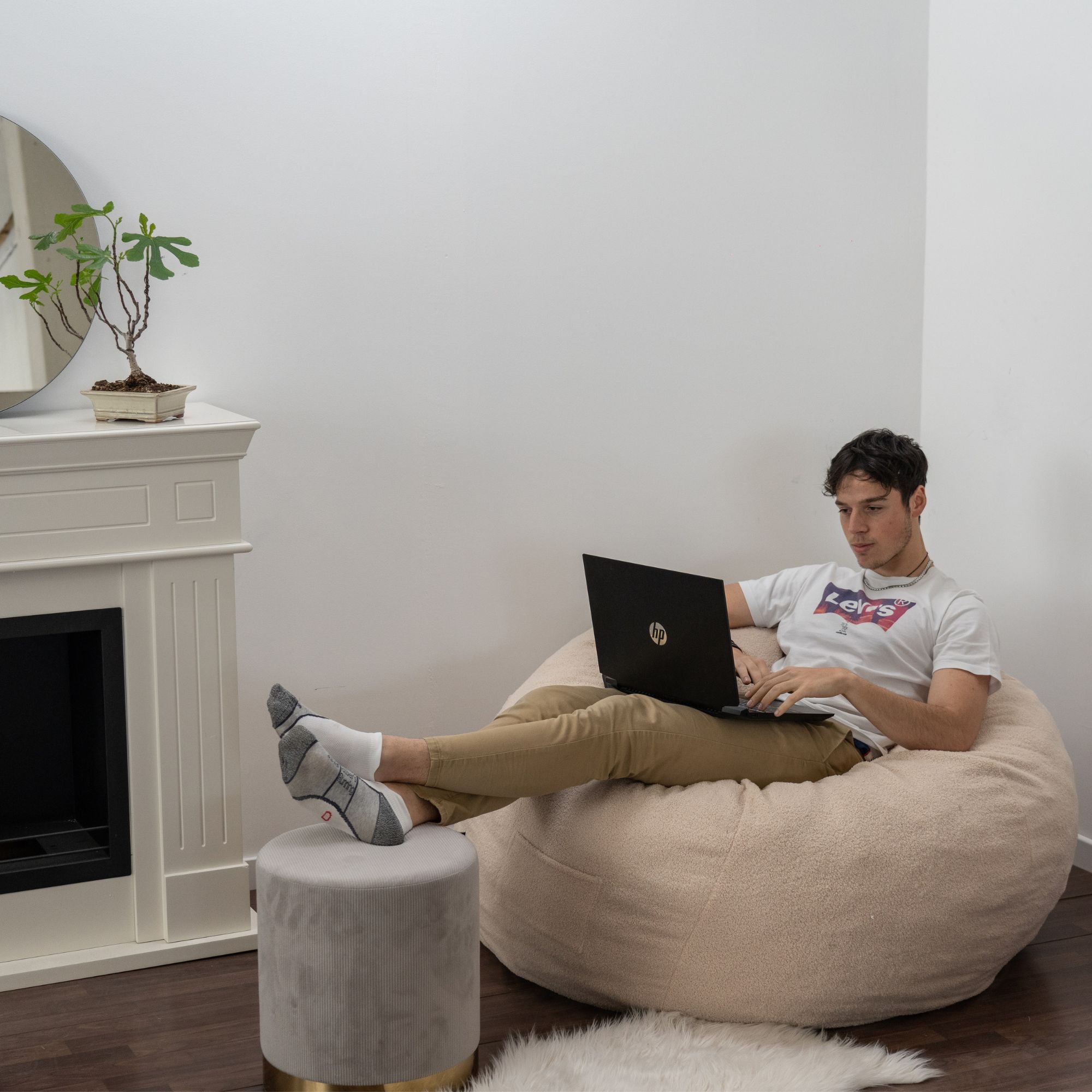 Pouf poltrona a sacco <span>Teddy</span> - immagine 3