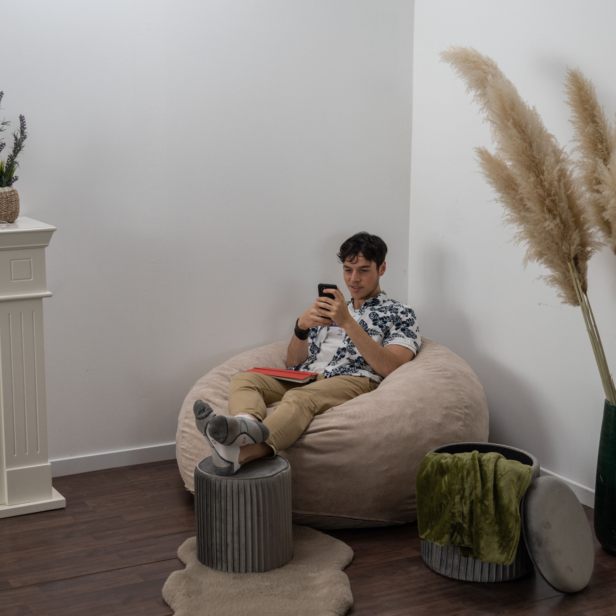 Pouf Poltrona a sacco <span>Cocoon Tortora</span> - immagine 3