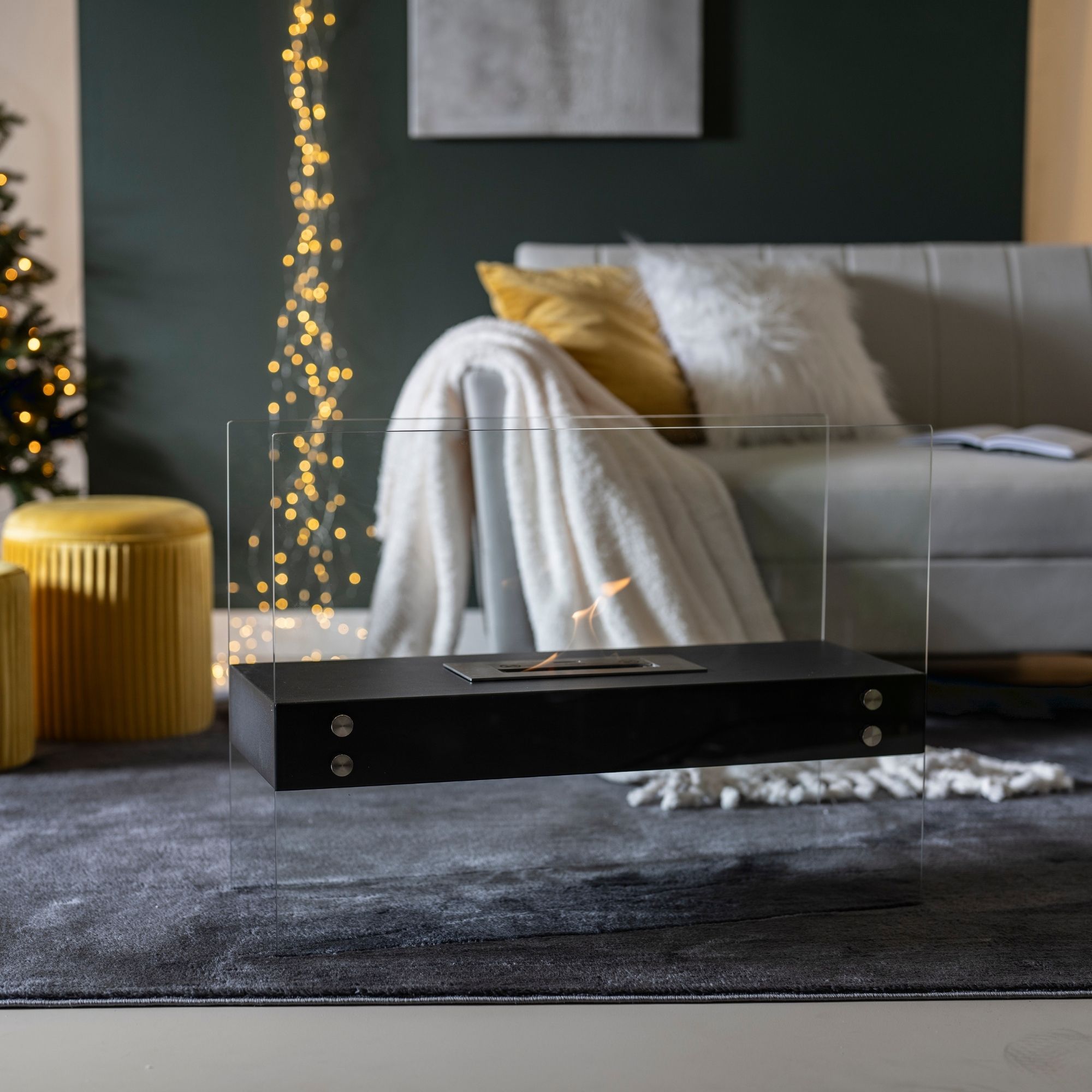 Camino bioetanolo da Terra bifacciale <span>LOKS Nero</span> - immagine 2