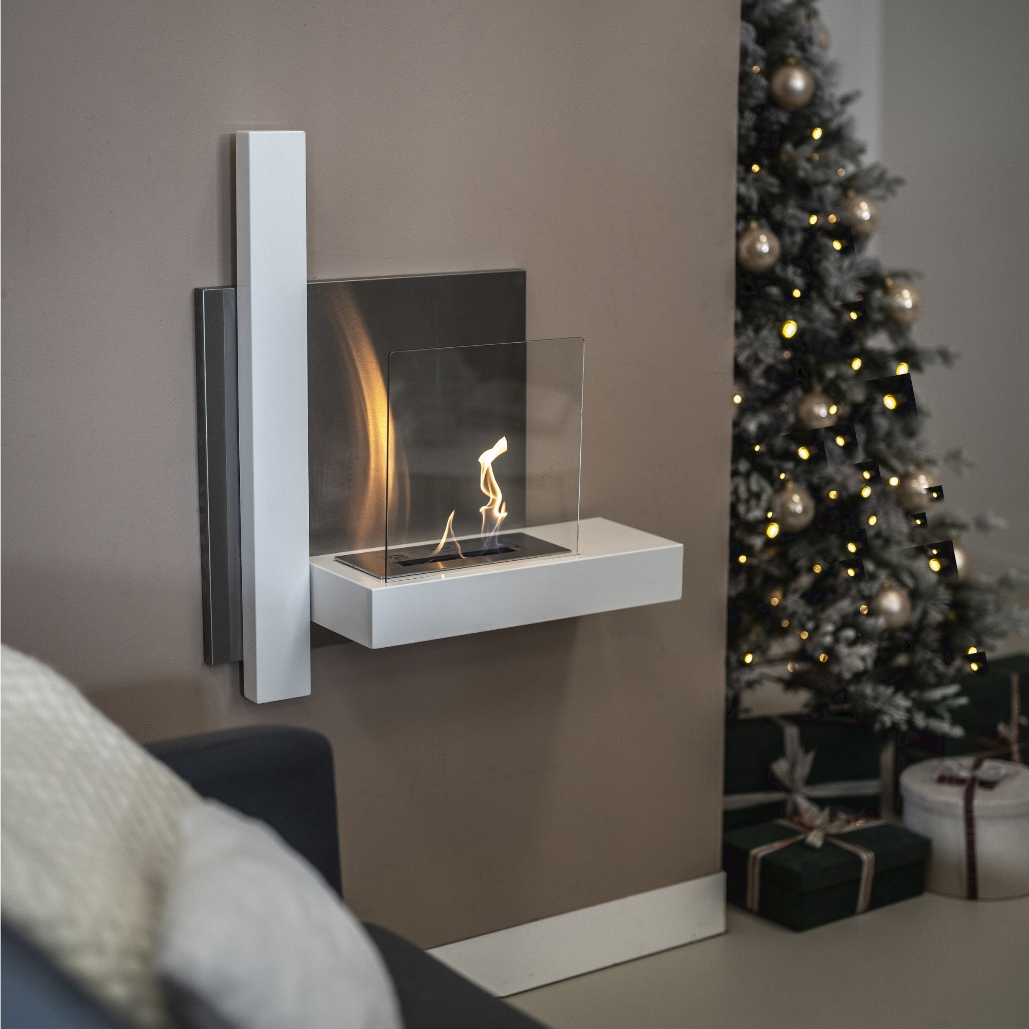 Camino da parete <span>GRAM bianco</span> - immagine 2