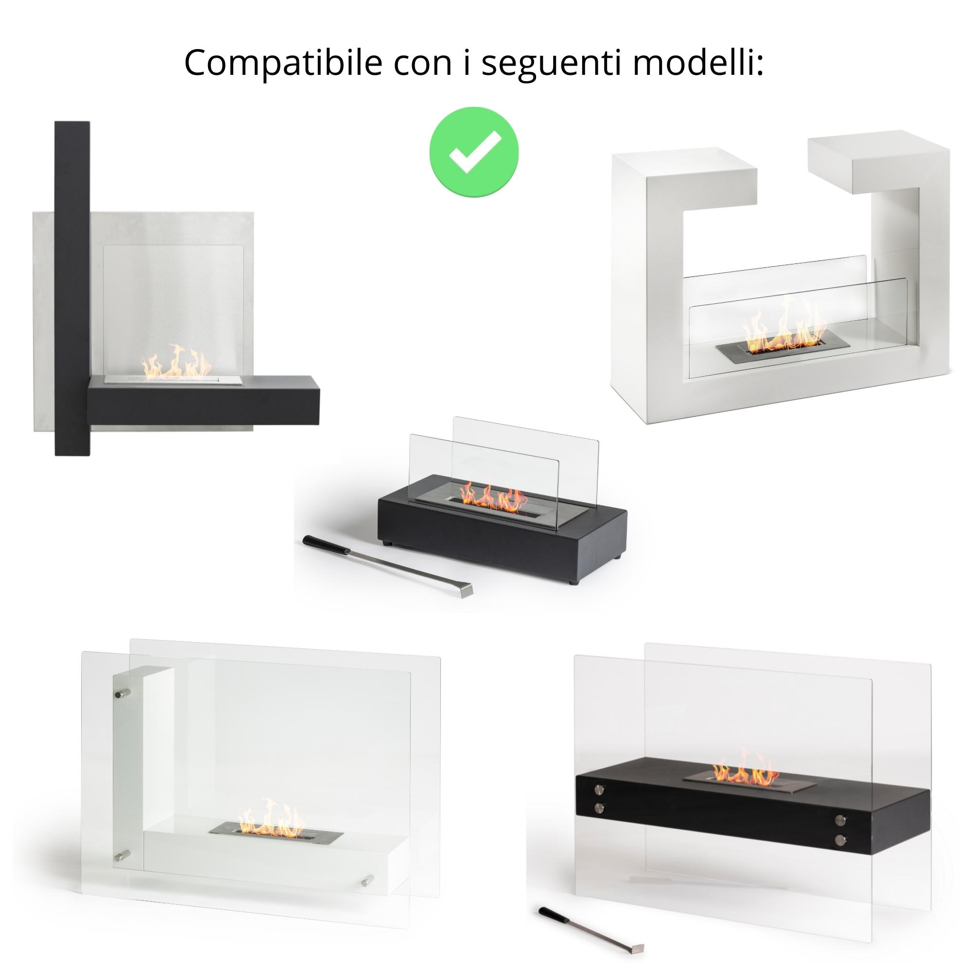 Bruciatore Per Biocamino <span>26 x 12,5 x 8,5 LARGE</span> - immagine 4