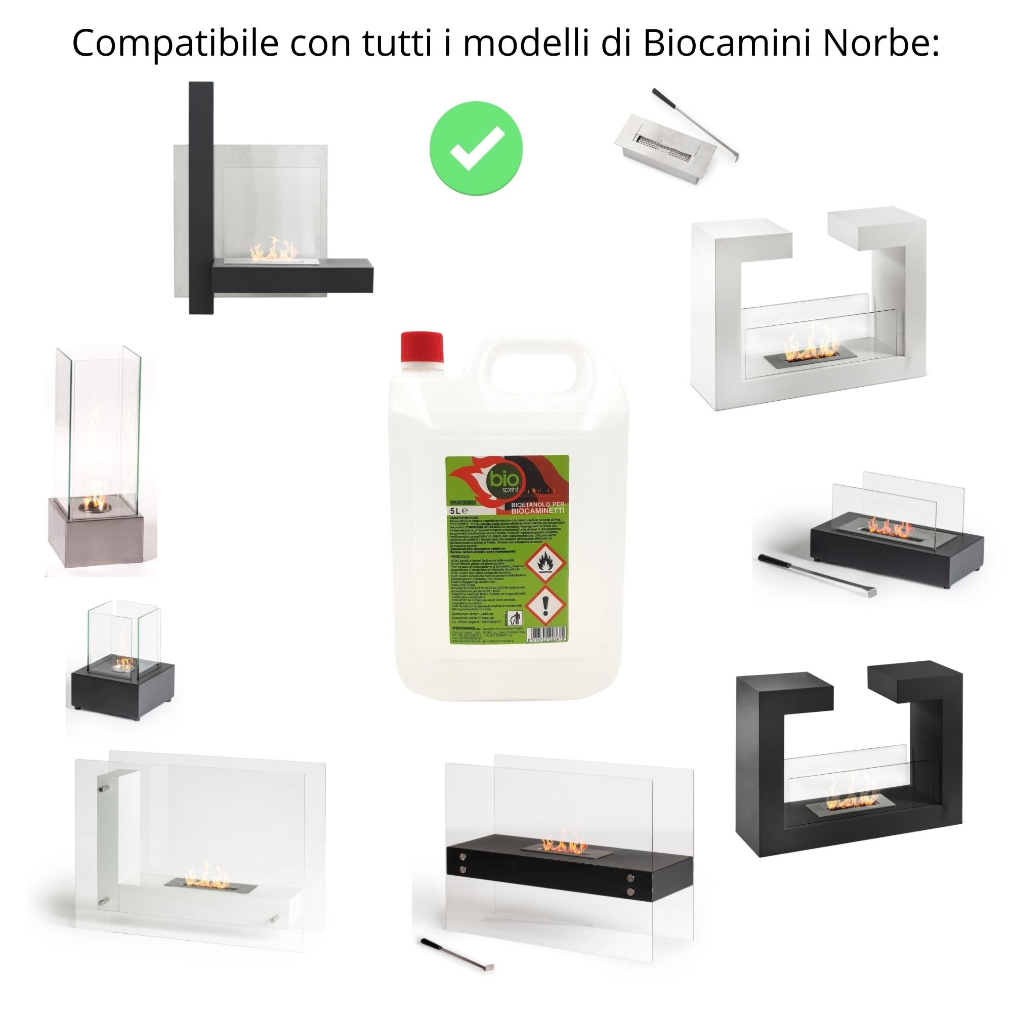<span>Bioetanolo Bio Sprint Ecologico Inodore 99.9%</span> 5 LITRI - immagine 3