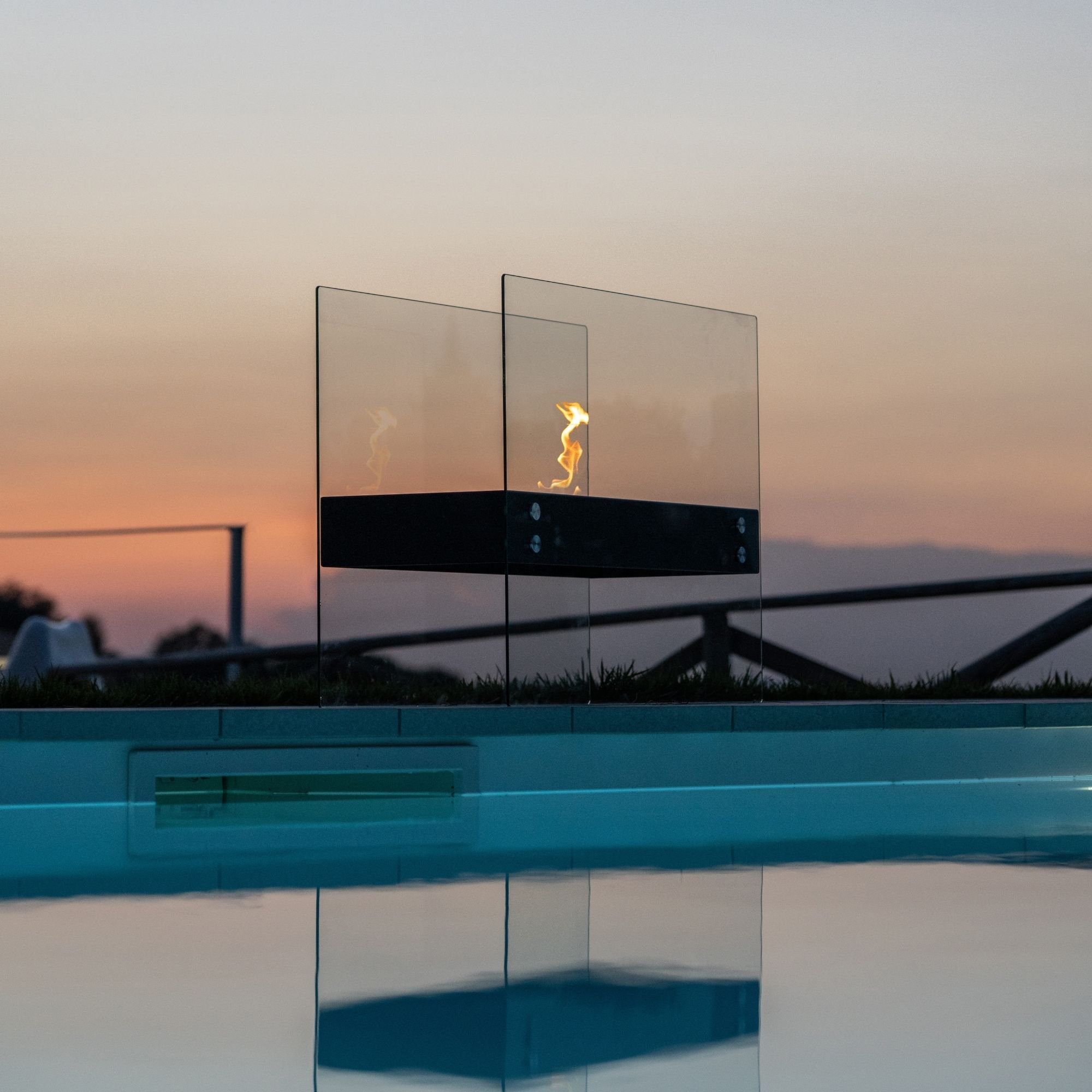 Camino bioetanolo da Terra bifacciale <span>LOKS Nero</span> - immagine 4