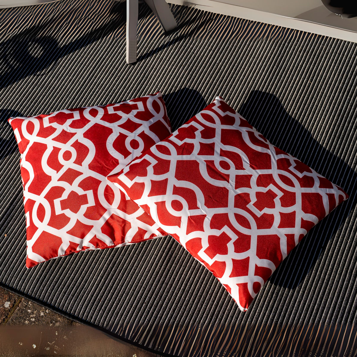 Set da esterno effetto vimini grigio Praia - immagine 6