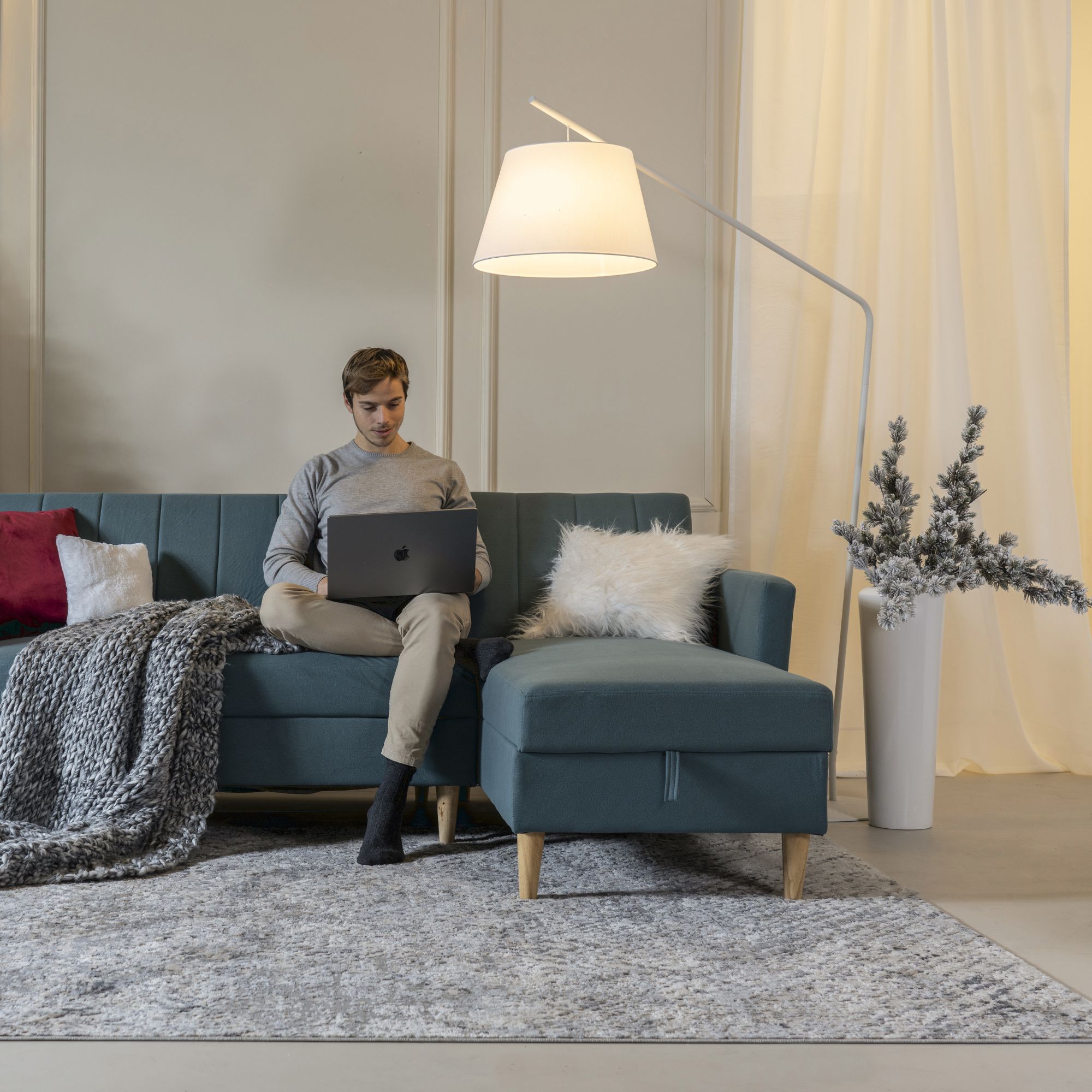 Lampada da terra <SPAN>SKINNI</SPAN> - immagine 3