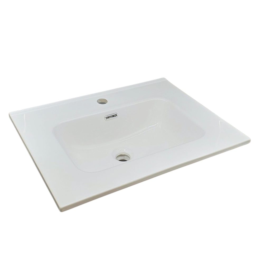 Lavabo da incasso vasca rettangolare 60x46,5 cm