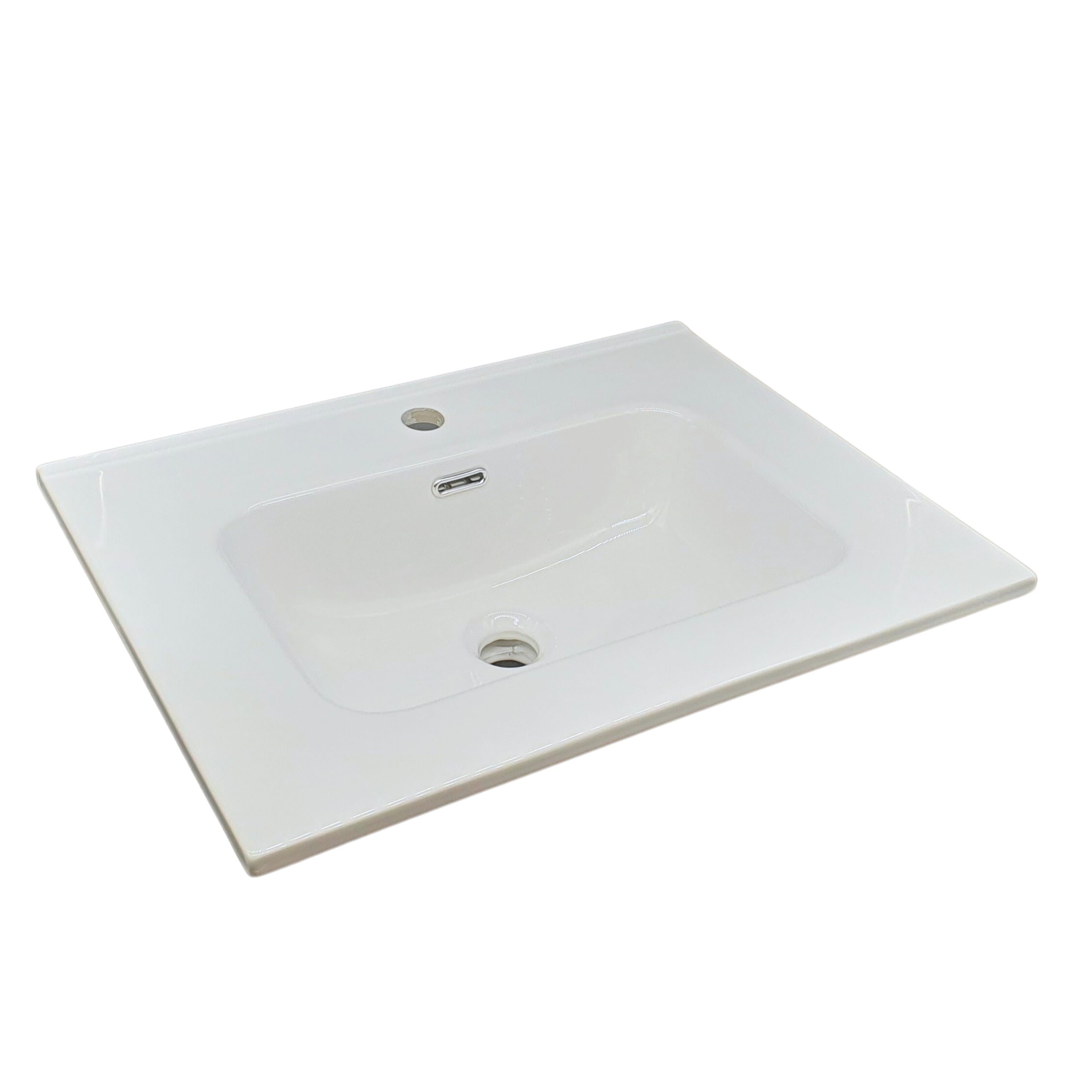Lavabo da incasso vasca rettangolare 60x46,5 cm