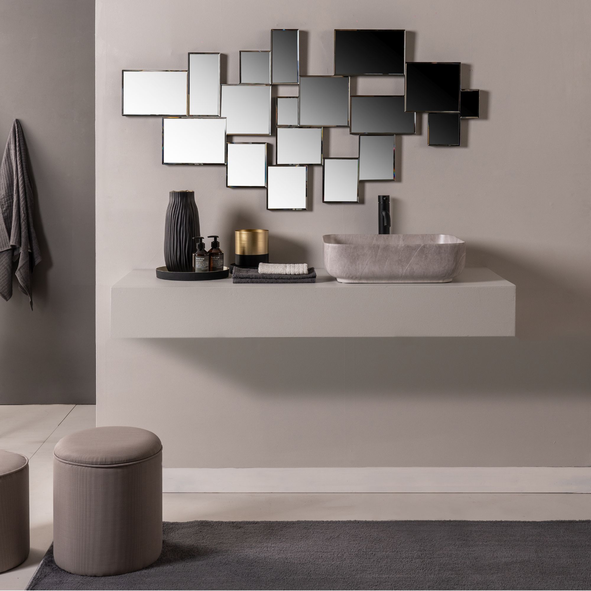 Lavabo da appoggio Mirmo 50x38,5 cm - immagine 3