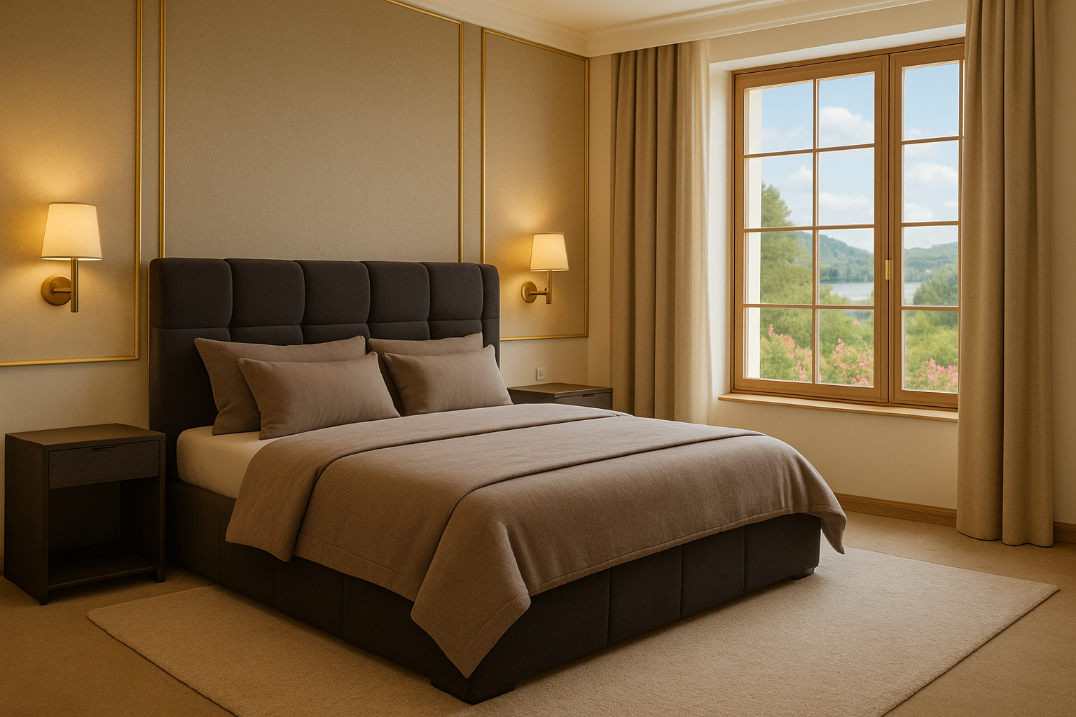 Letto matrimoniale in velluto con contenitore 160x190 KUBIC - immagine 2