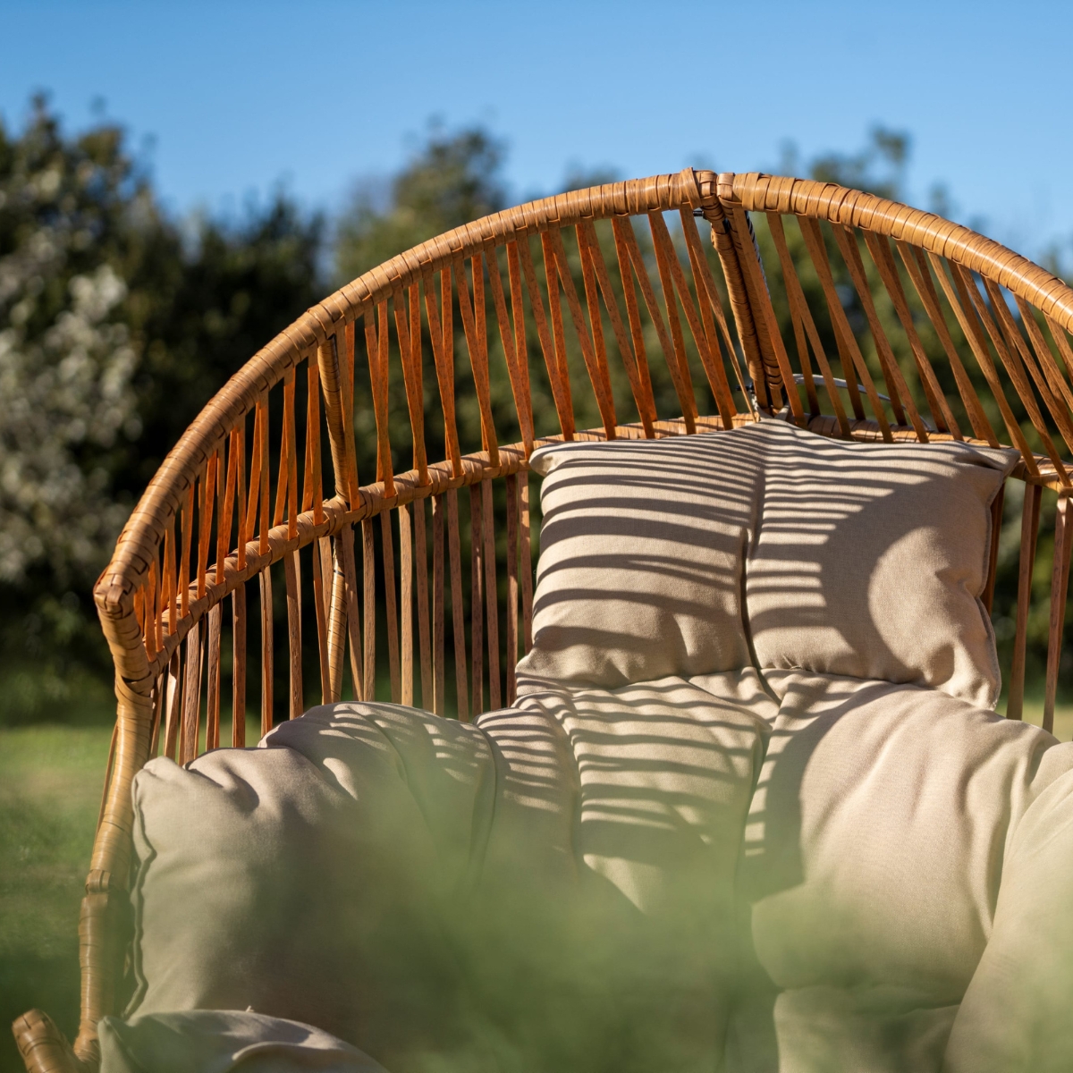 Poltrona da esterno effetto rattan Congo - immagine 5