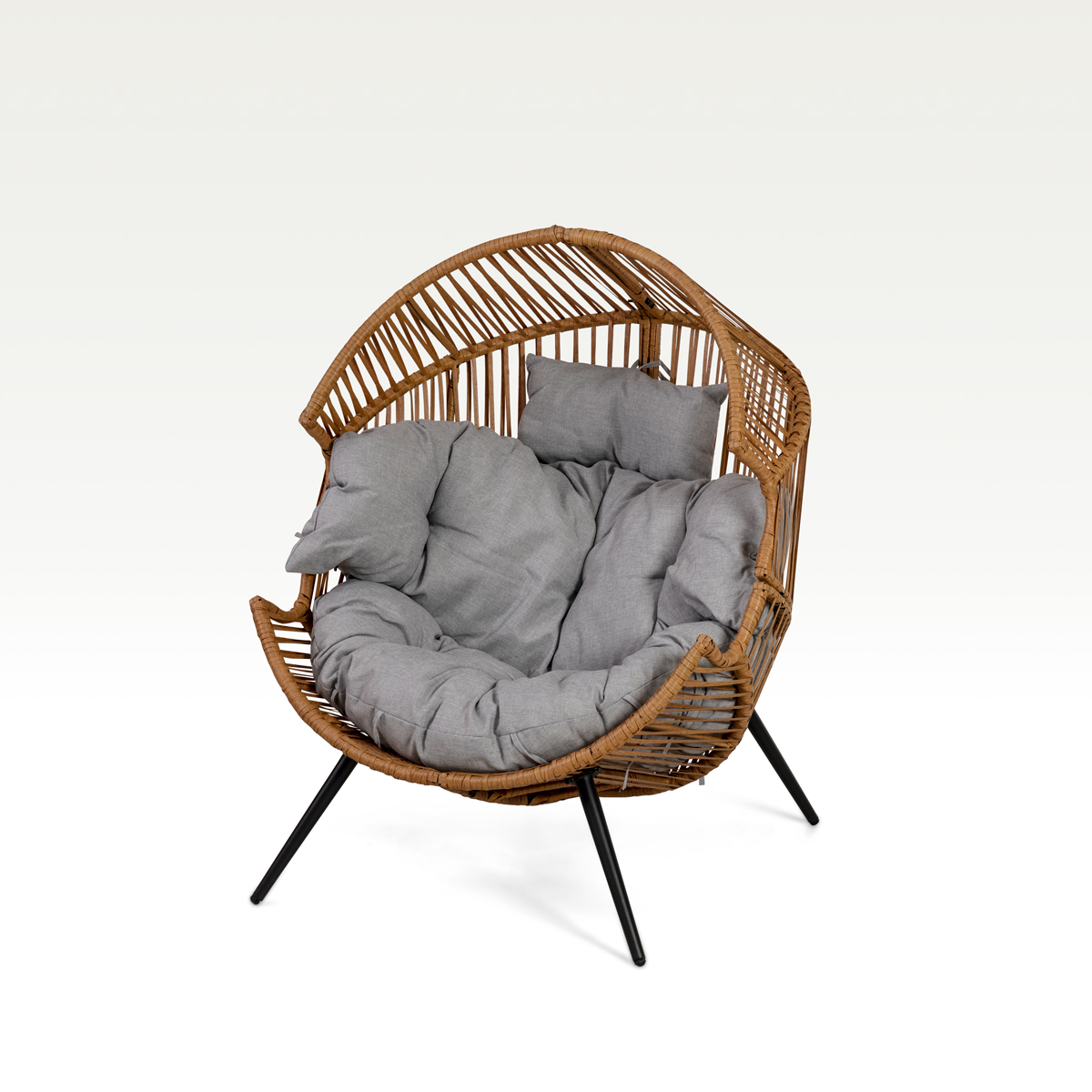 Poltrona da esterno effetto rattan Congo - immagine 9