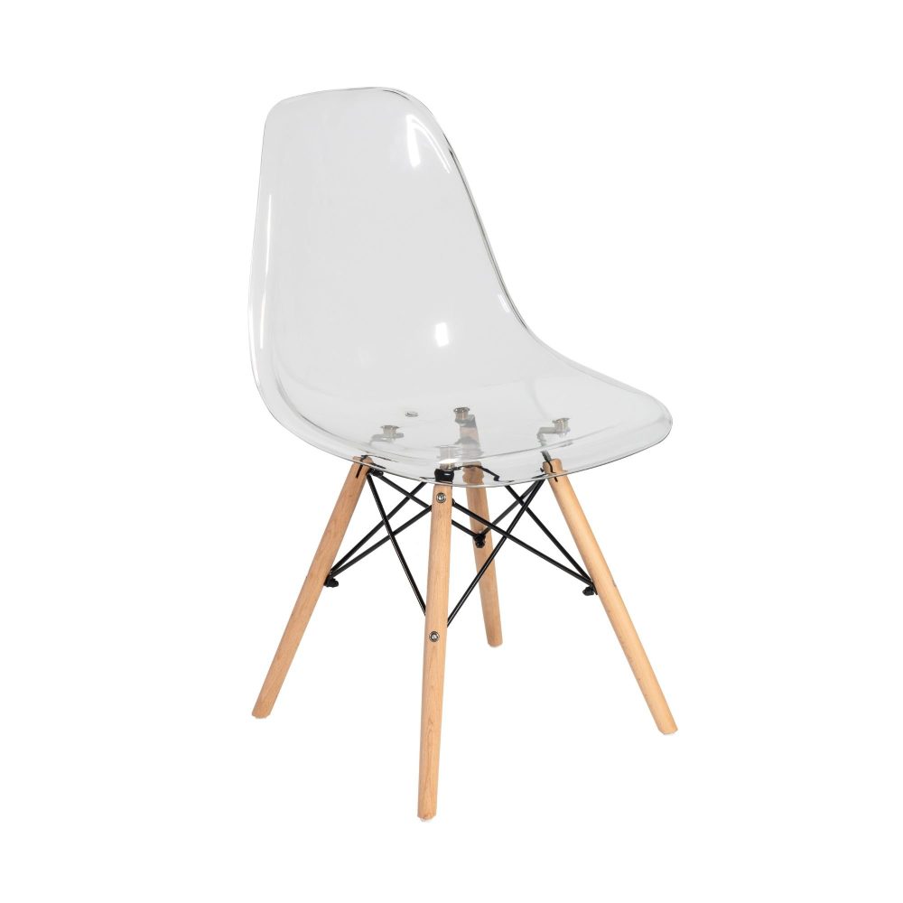 Sedia da Pranzo <span>RIANNA Trasparente</span>