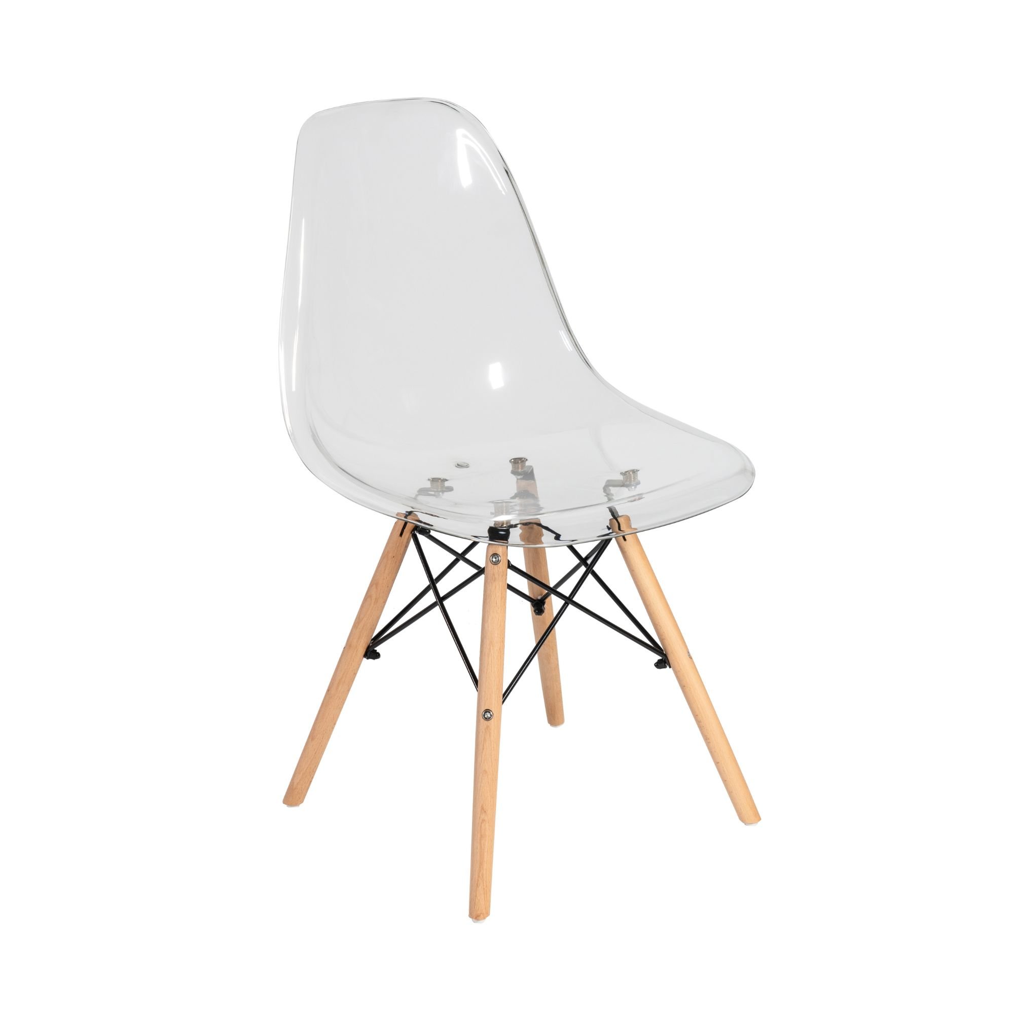 Sedia da Pranzo <span>RIANNA Trasparente</span>