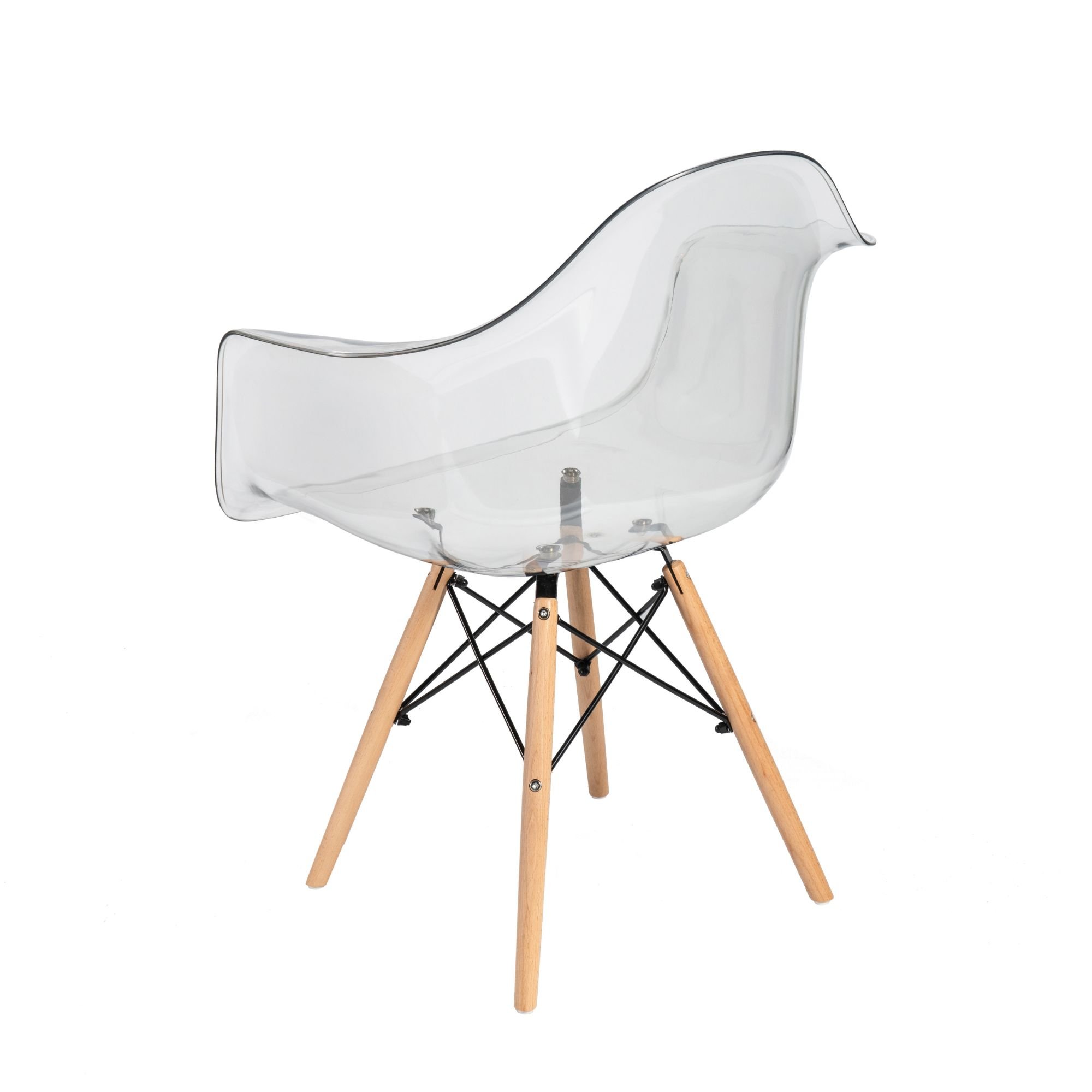 Sedia Moderna <span>VISERIS Trasparente</span> - immagine 2