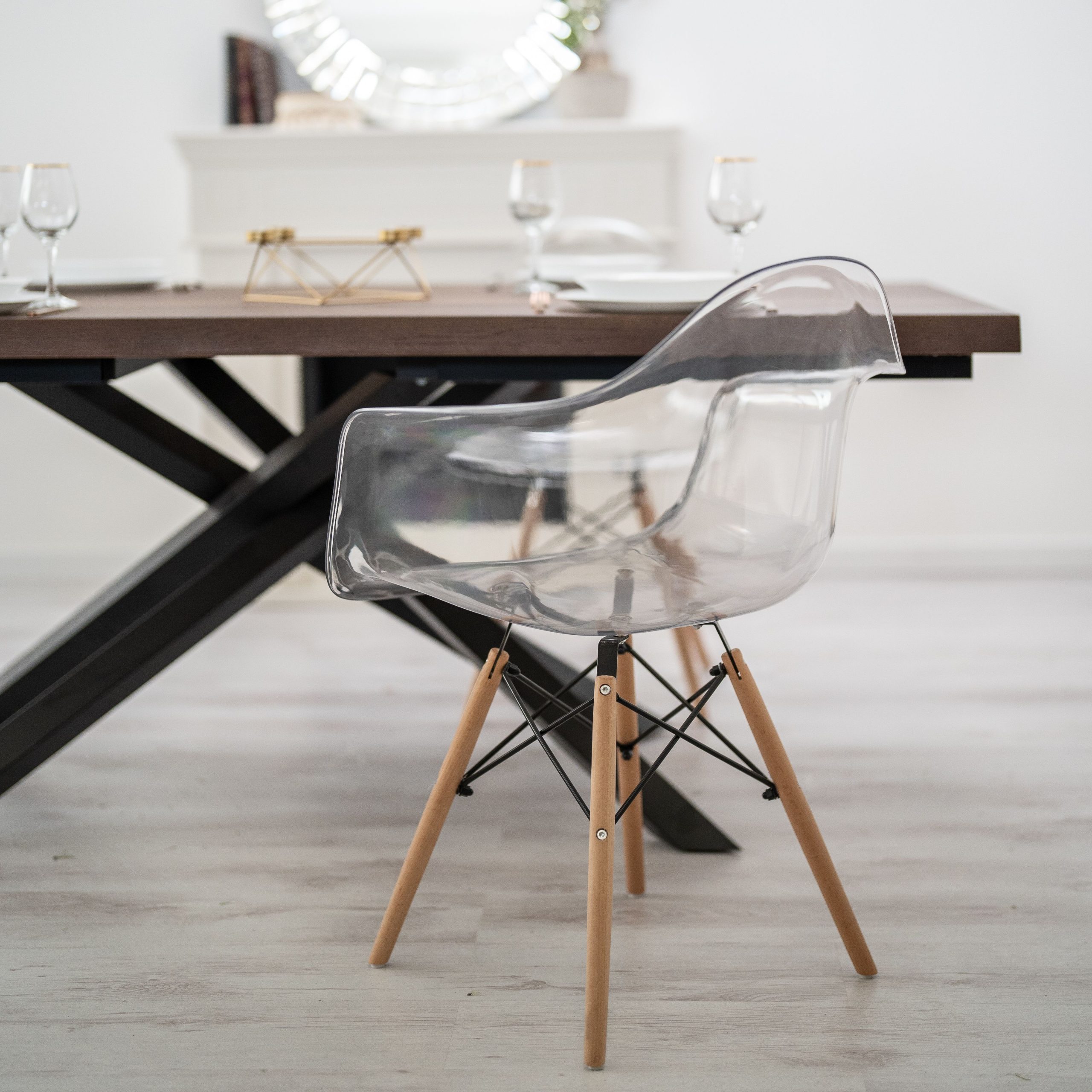 Sedia Moderna <span>VISERIS Trasparente</span> - immagine 4