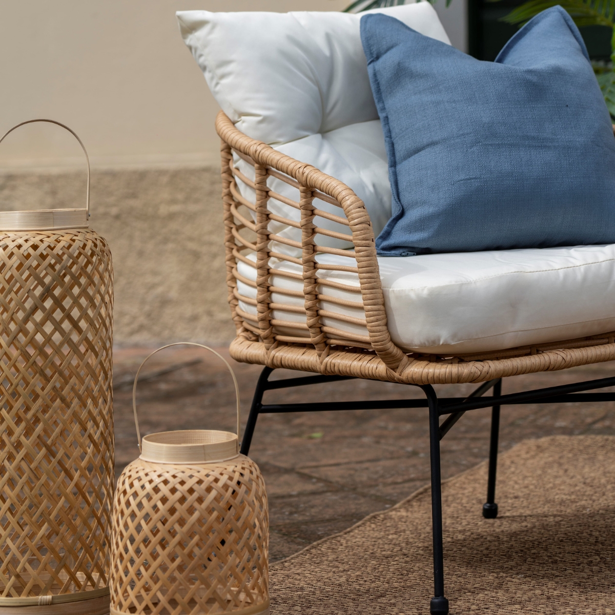 Set da esterno in rattan Kenya - immagine 7