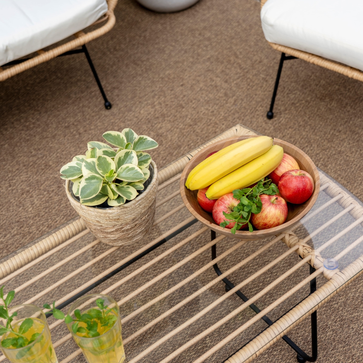 Set da esterno in rattan Kenya - immagine 6