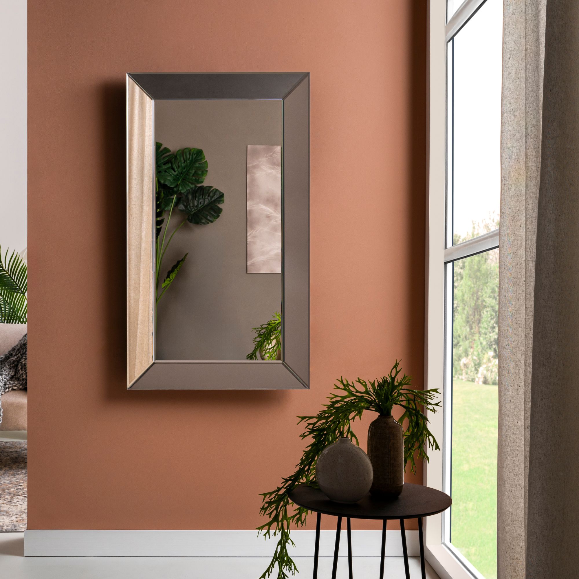 Specchiera Decorativa 120x70 cm MALAREN - immagine 2