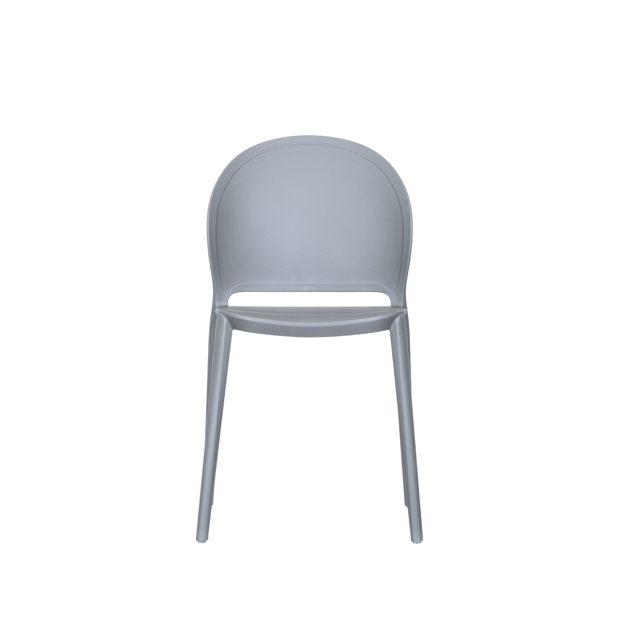 Sedia da esterno impilabile <span>Grigio HOLLY</span> - immagine 2