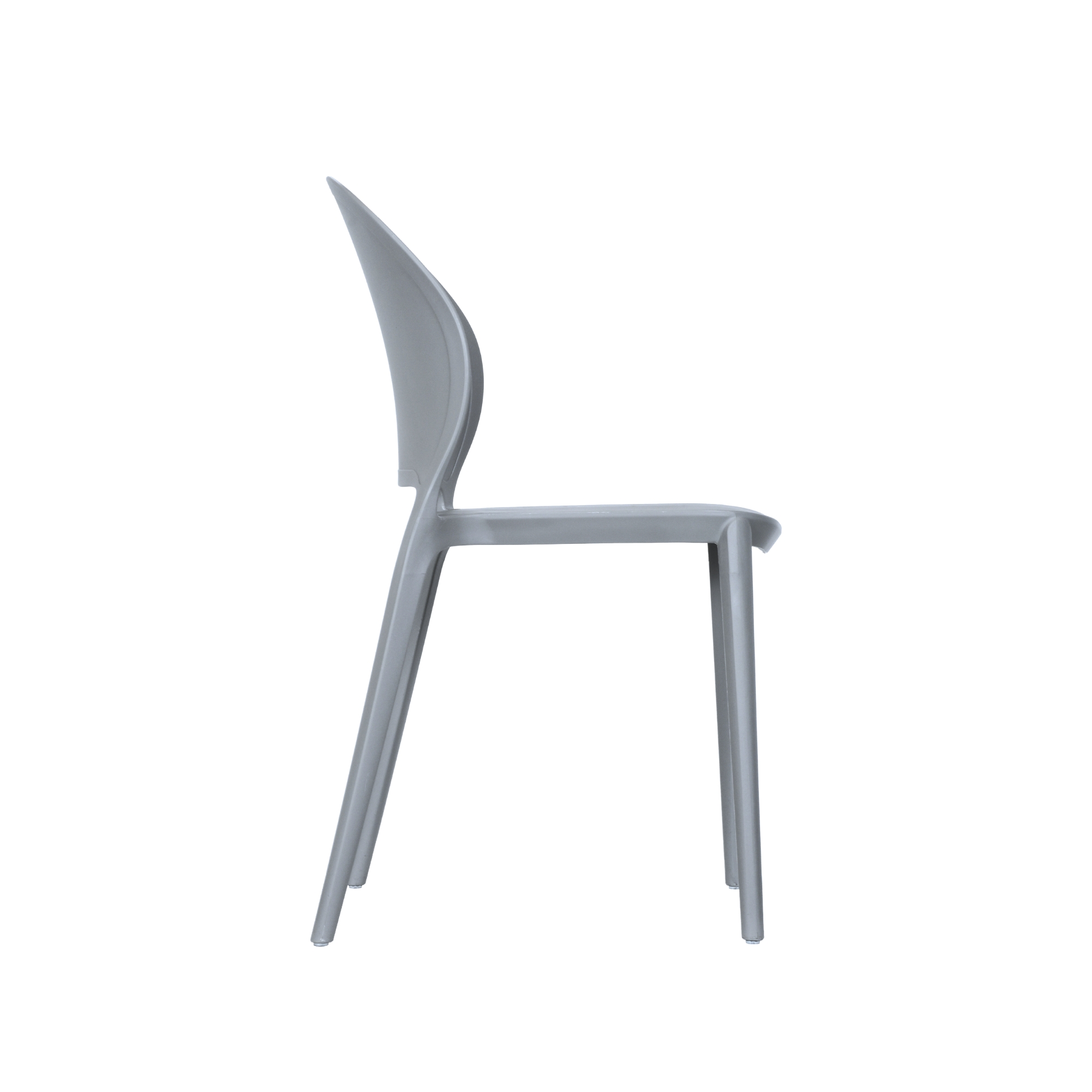 Sedia da esterno impilabile <span>Grigio HOLLY</span> - immagine 3