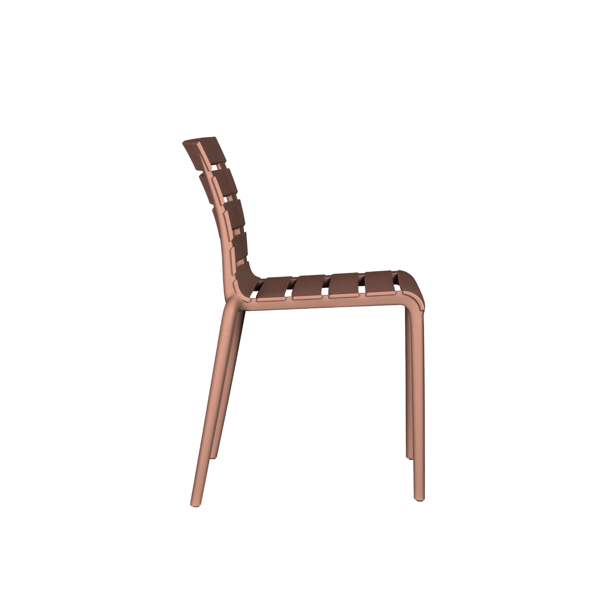 Sedia da esterno impilabile <span>Terracotta ZOE</span> - immagine 6