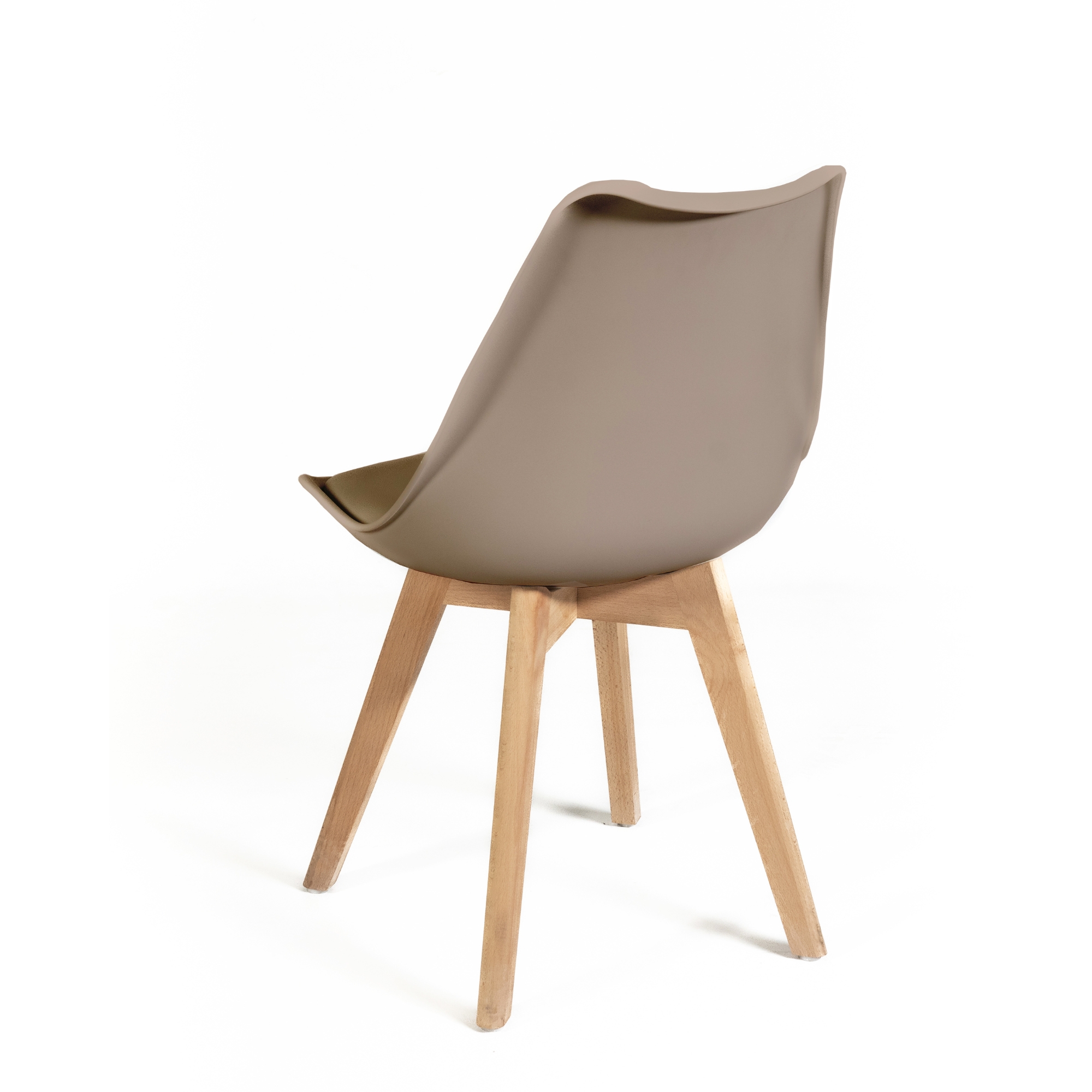 Sedia da Pranzo con cuscino <span>DENERIS Tortora</span> - immagine 2