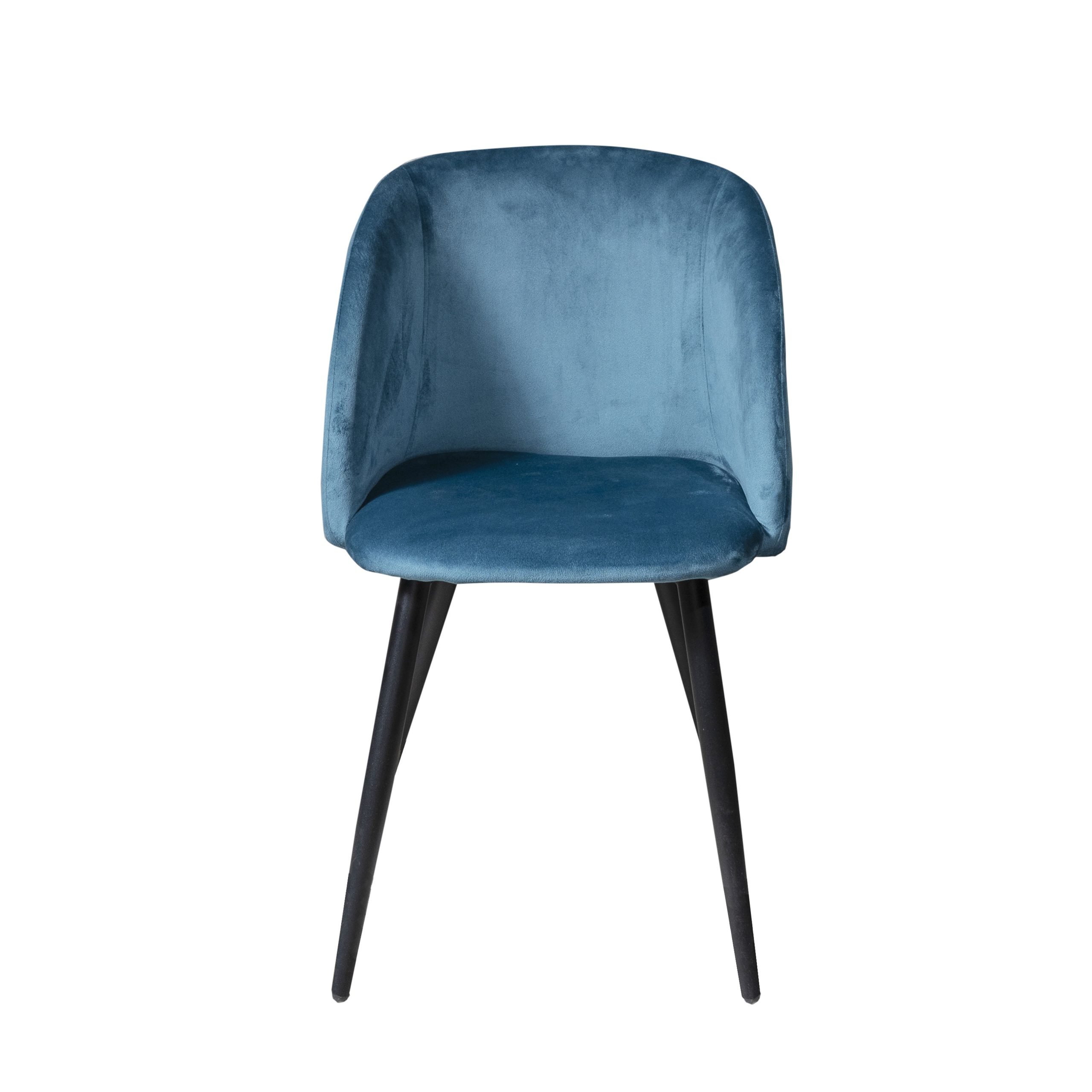 Sedia imbottita in velluto <span>Verde petrolio SOPHIA</span> - immagine 5