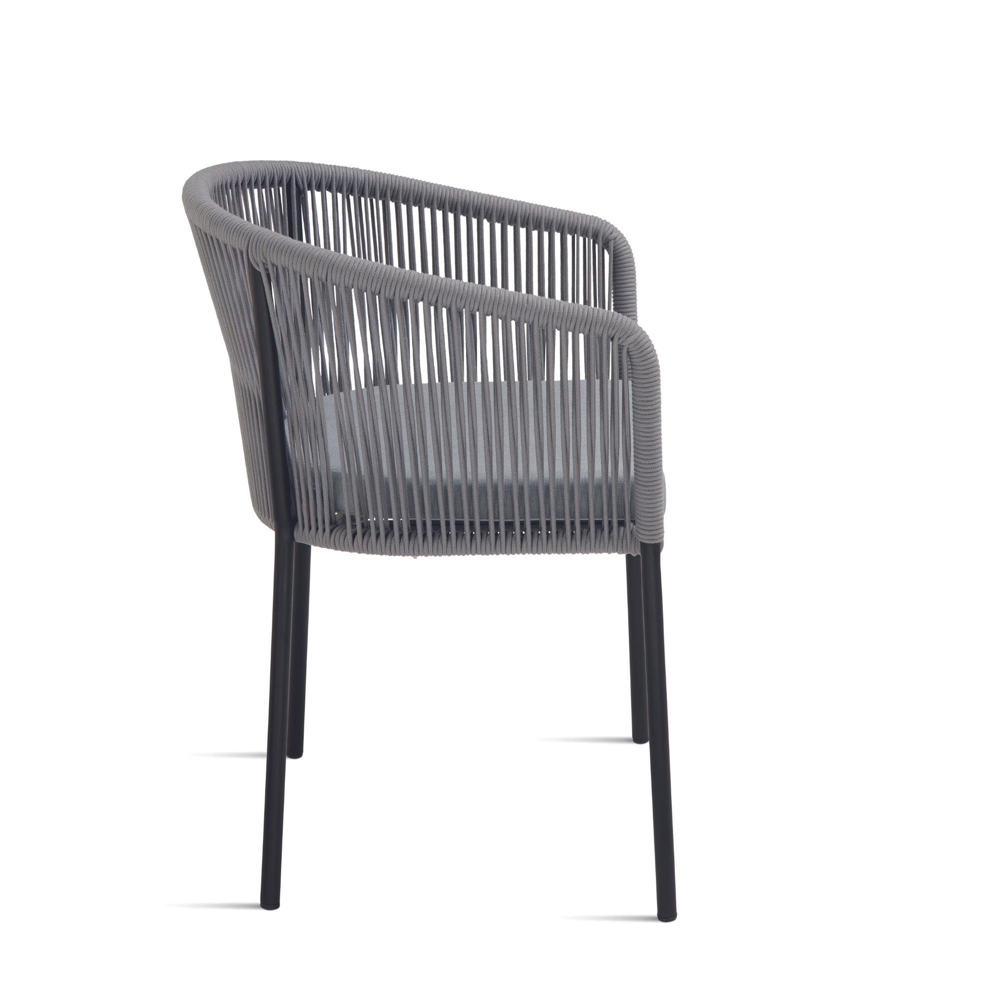 Sedia in corda <span>Grigio LYRA</span> - immagine 3