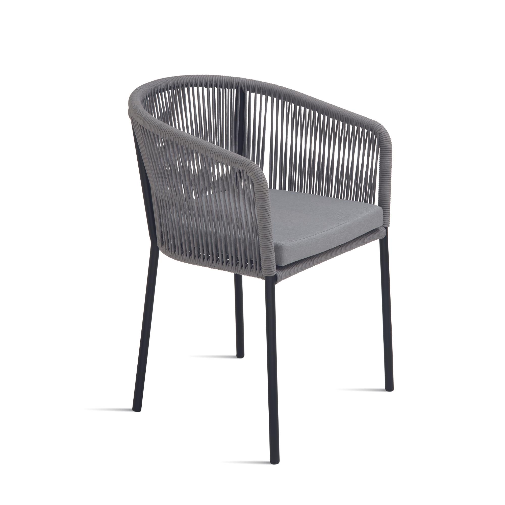 Sedia in corda <span>Grigio LYRA</span>