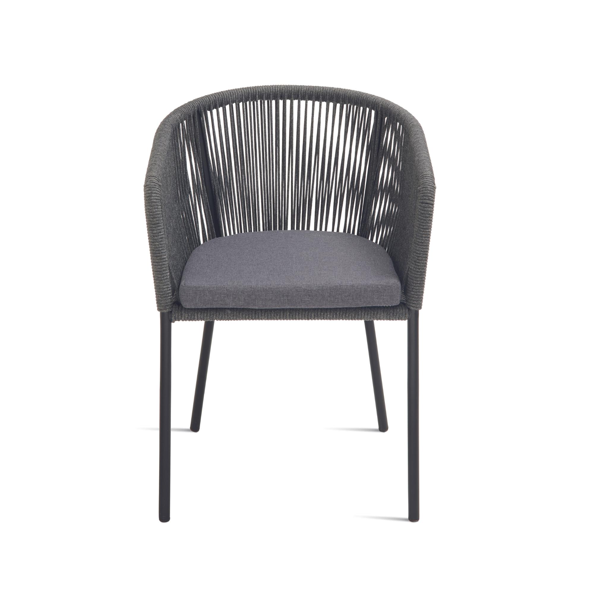 Sedia in corda <span>Antracite LYRA</span> - immagine 2