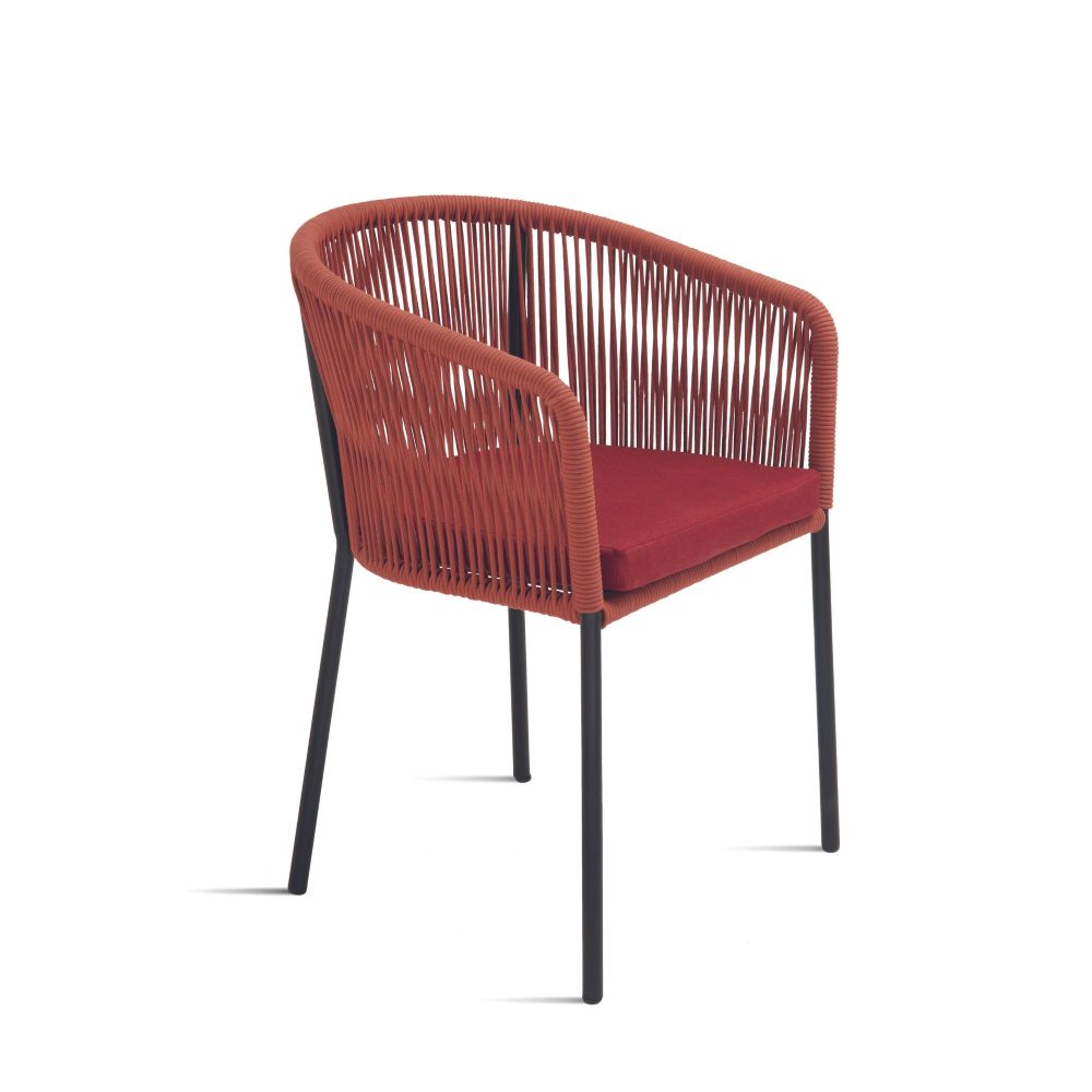 Sedia in corda <span>color Ruggine LYRA</span>