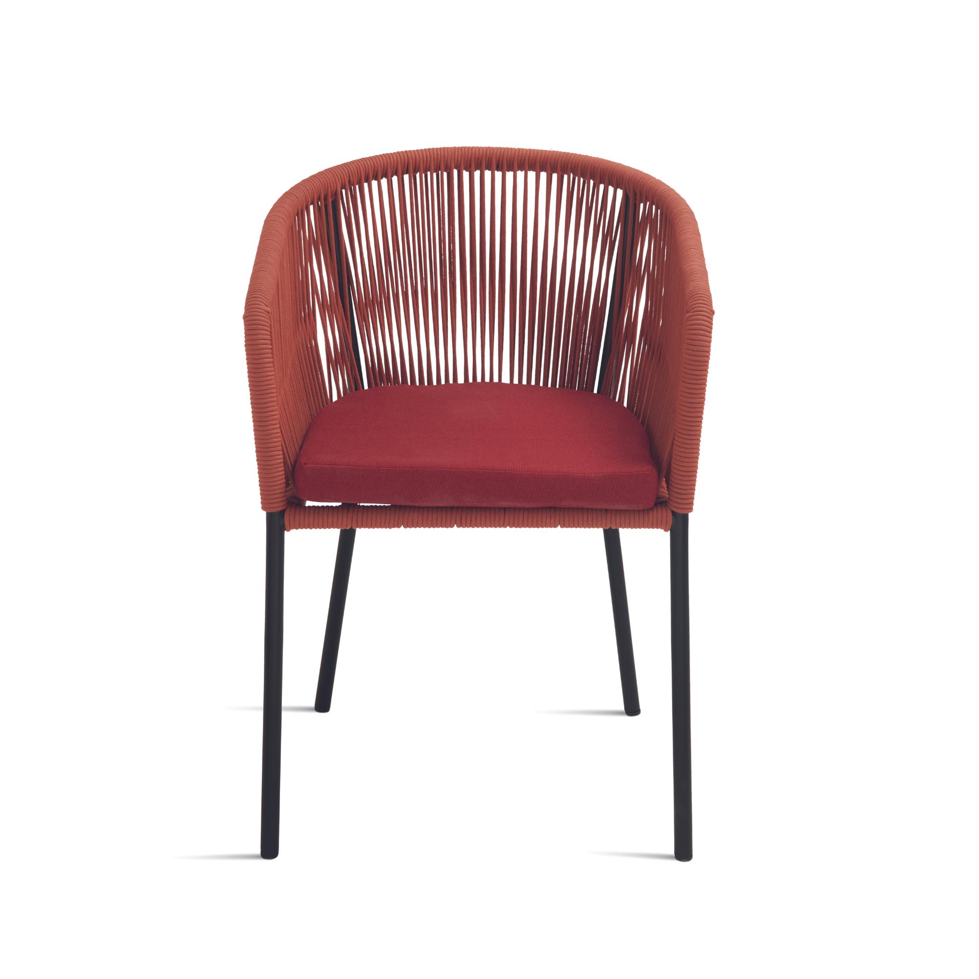 Sedia in corda <span>color Ruggine LYRA</span> - immagine 2