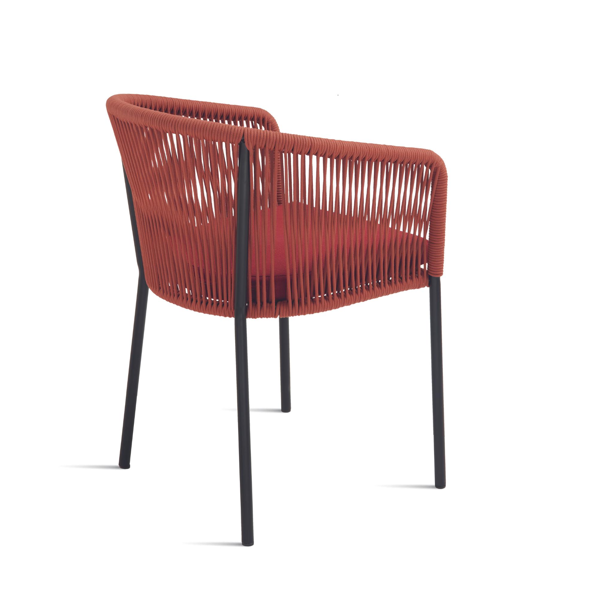 Sedia in corda <span>color Ruggine LYRA</span> - immagine 4
