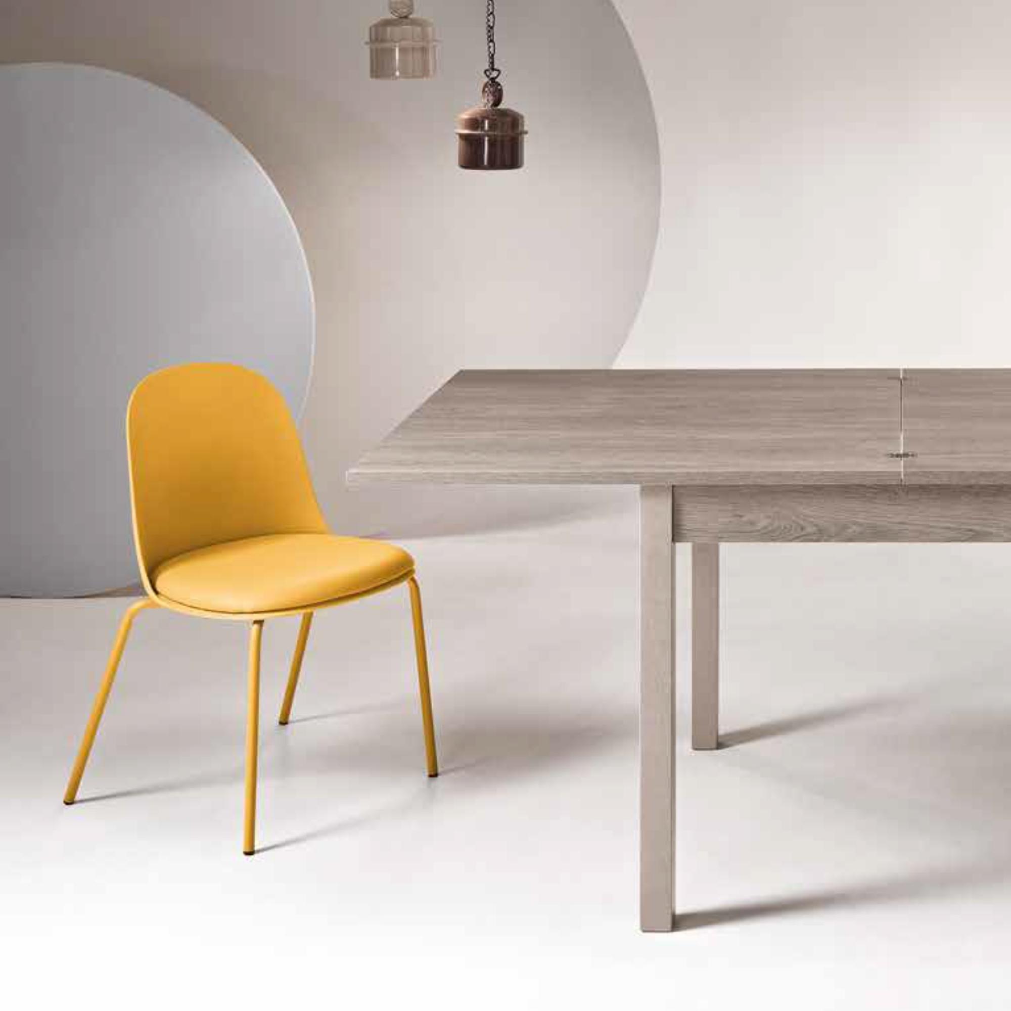 Sedia in polipropilene <span>Giallo LARA</span> - immagine 4