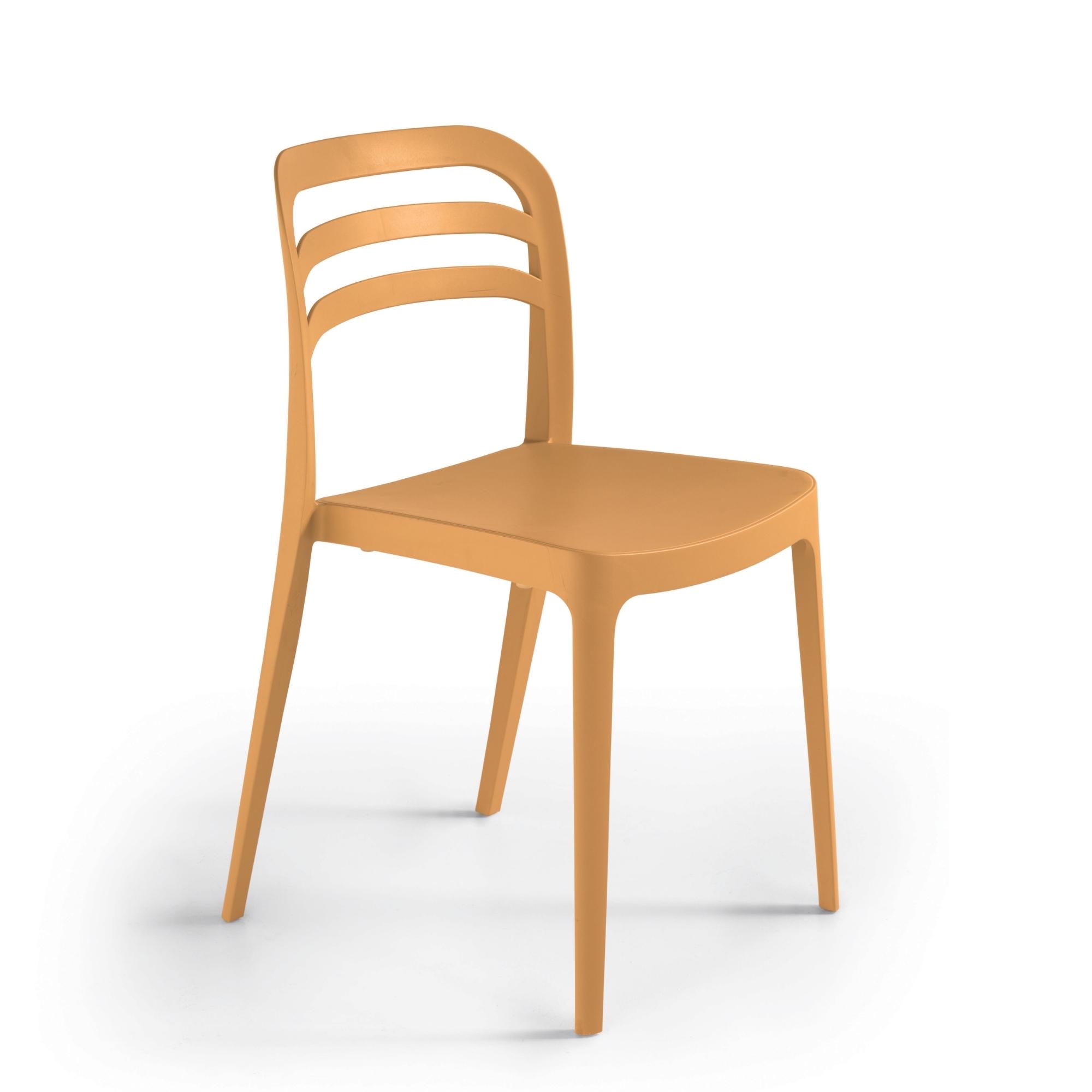 Sedia in polipropilene impilabile <span>Ocra EIRA</span>