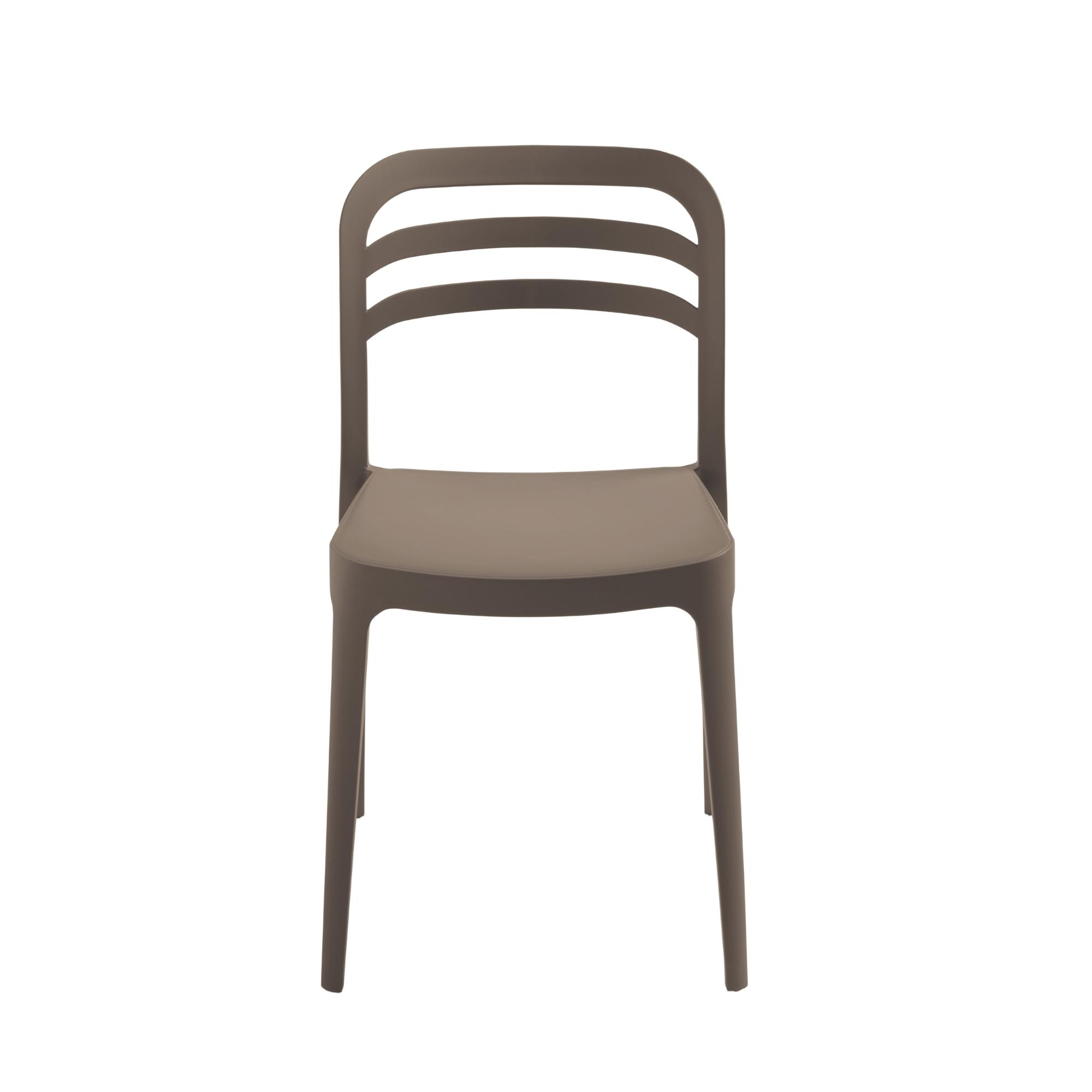 Sedia in polipropilene impilabile <span>Tortora EIRA</span> - immagine 2