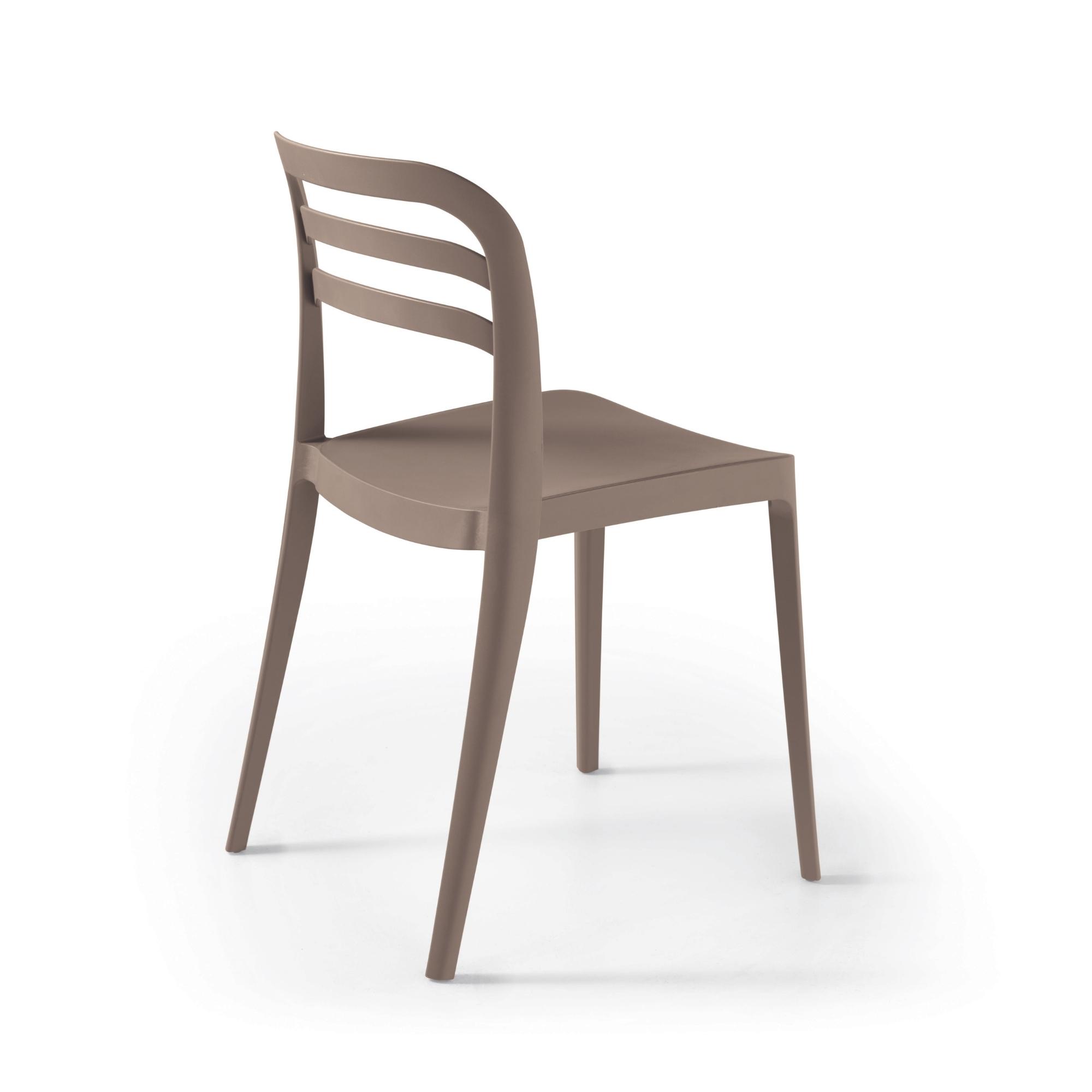 Sedia in polipropilene impilabile <span>Tortora EIRA</span> - immagine 3