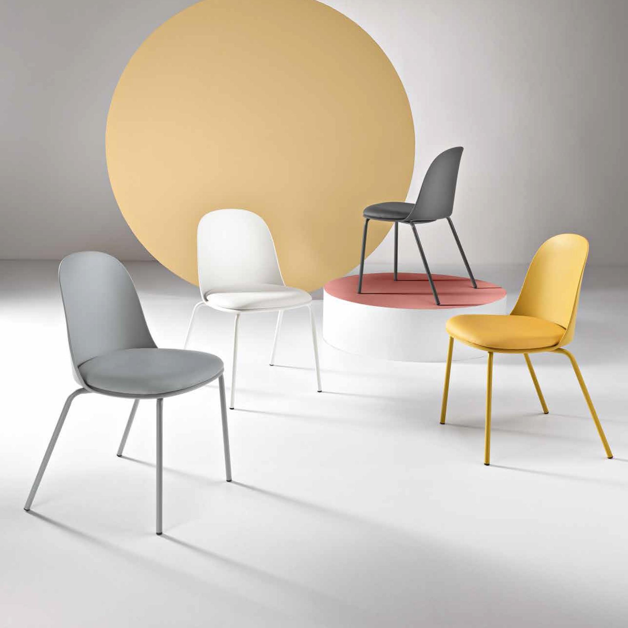 Sedia in polipropilene <span>Bianco LARA</span> - immagine 4