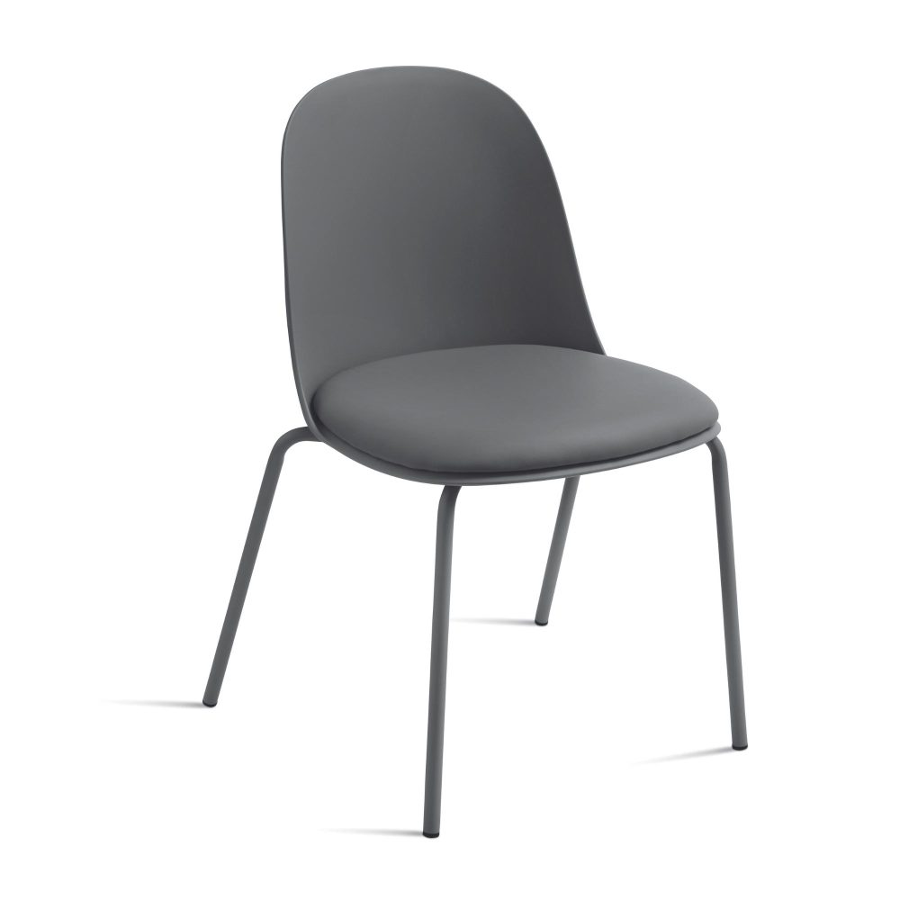 Sedia in polipropilene <span>Antracite LARA</span>