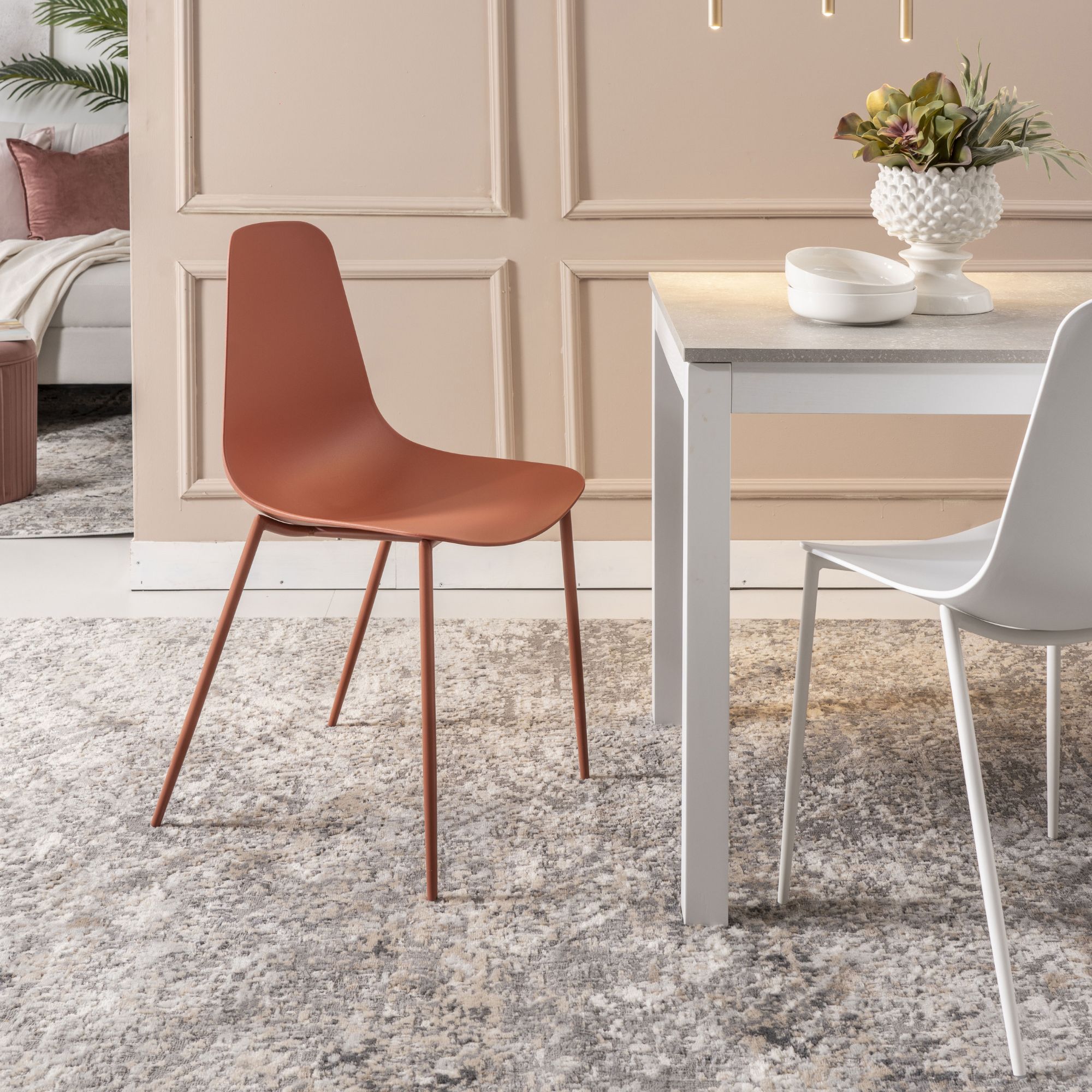 Sedia polipropilene e metallo <span>Ruggine LANA</span> - immagine 6