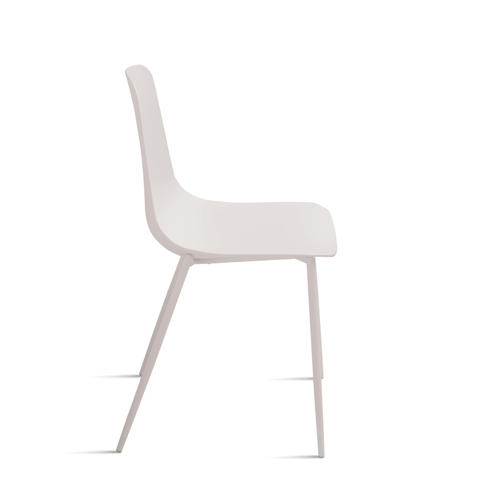 Sedia polipropilene e metallo <span>Bianco LANA</span> - immagine 3