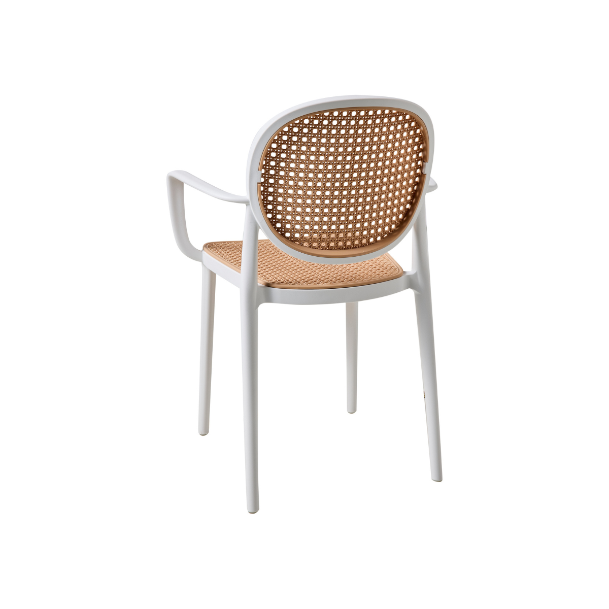 Sedia da esterno impilabile in rattan SIMBA - immagine 11