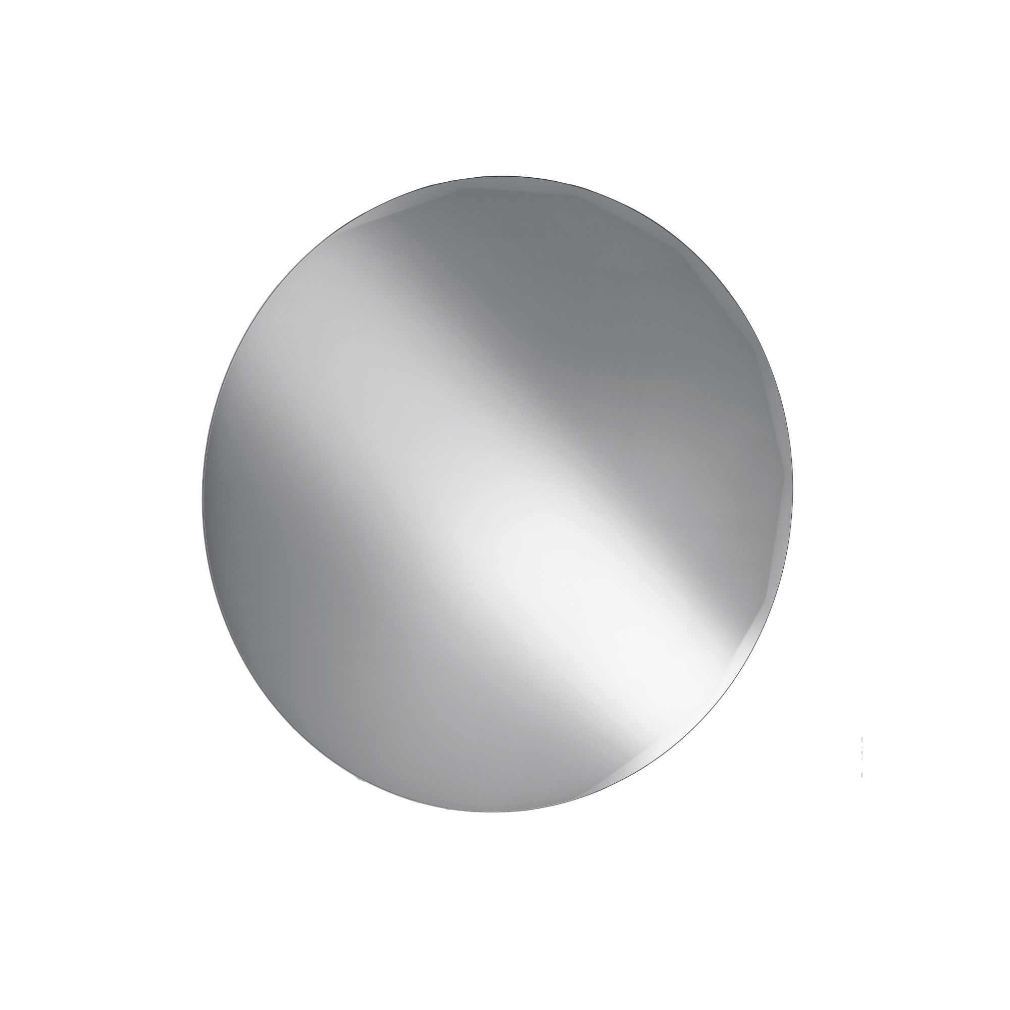 Specchio rotondo con molatura 90 cm <span>Fumè KALEIDO</span>