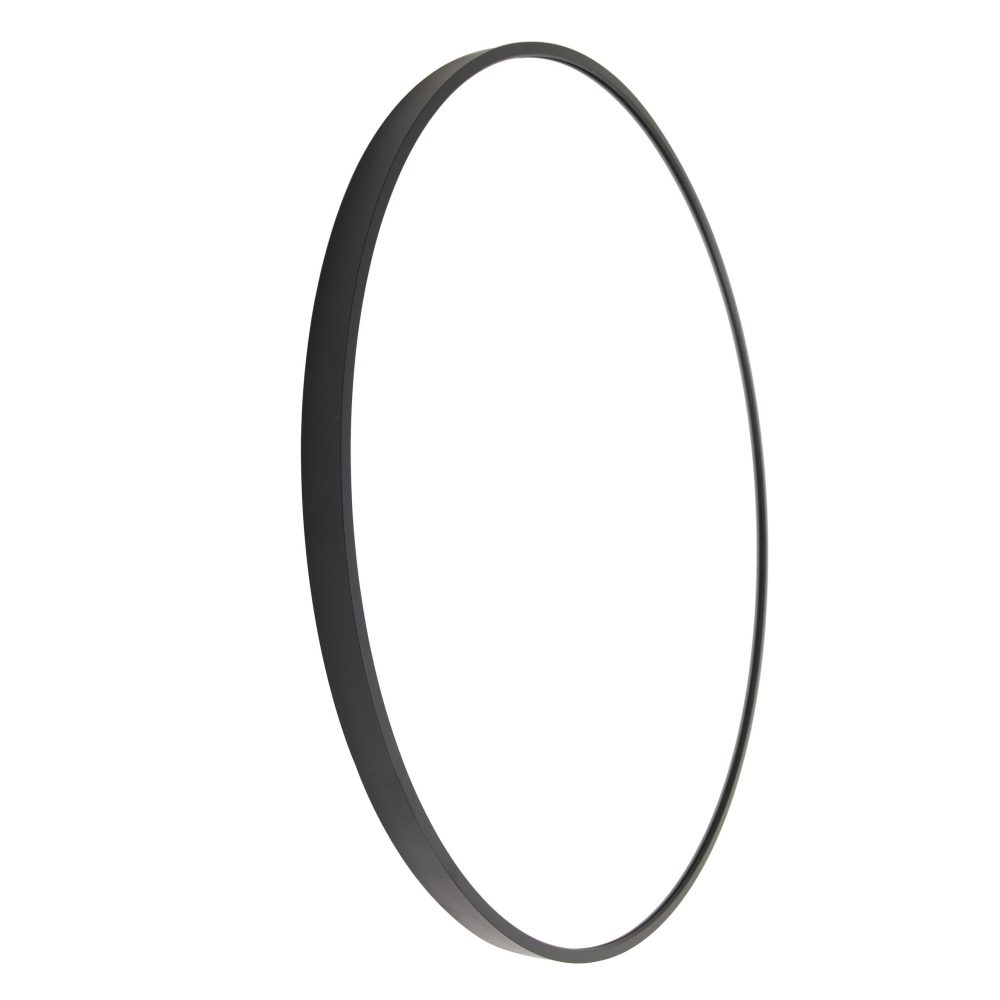 Specchio Tondo 70 cm Diametro nero Bella