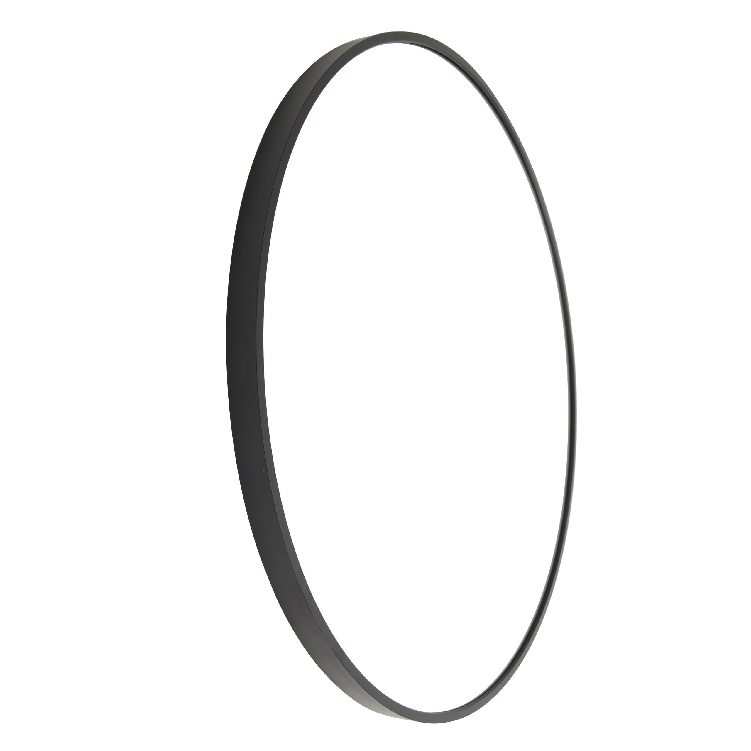 Specchio Tondo 70 cm Diametro nero Bella