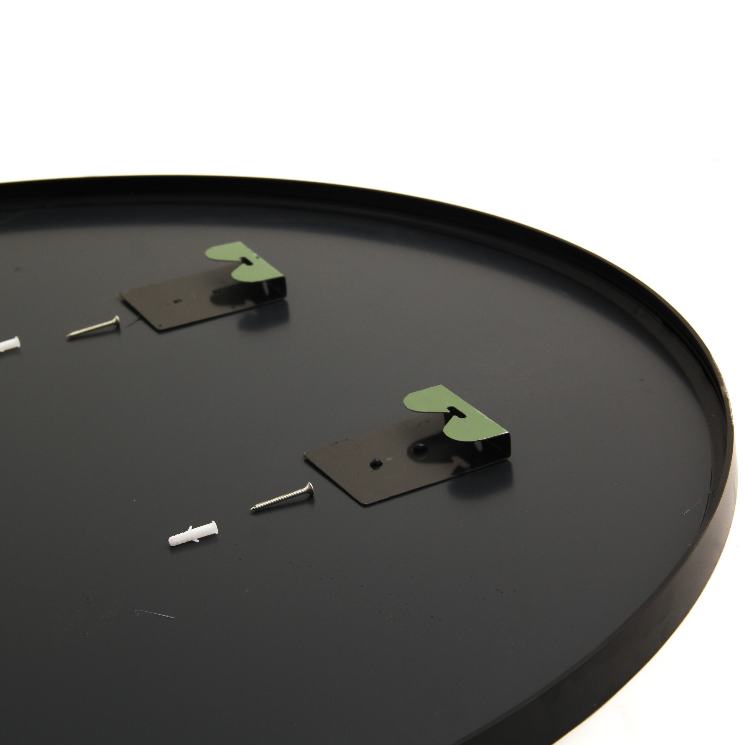 Specchio Tondo 70 cm Diametro nero Bella - immagine 5