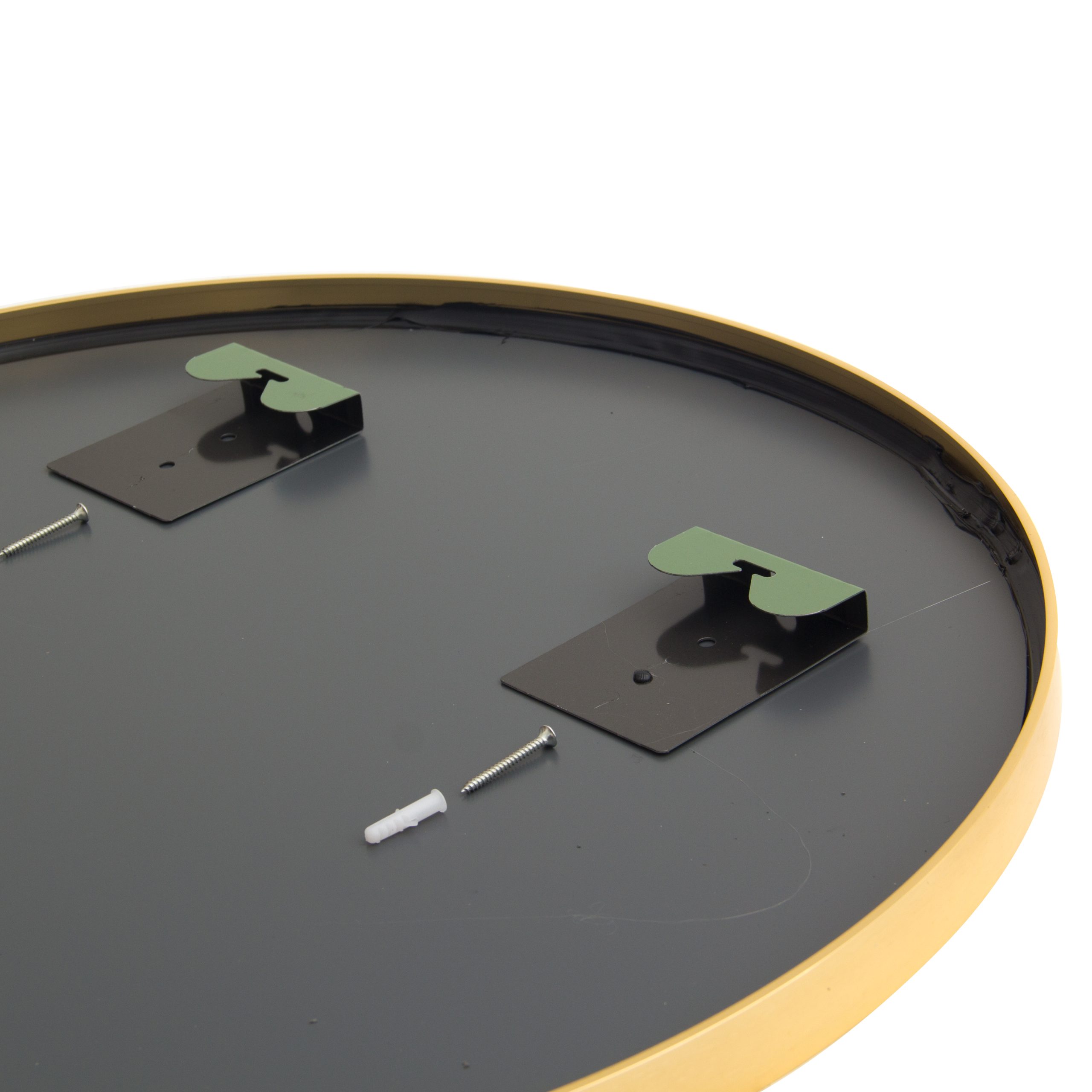 Specchio Tondo 80 cm Diametro oro BELLA - immagine 4