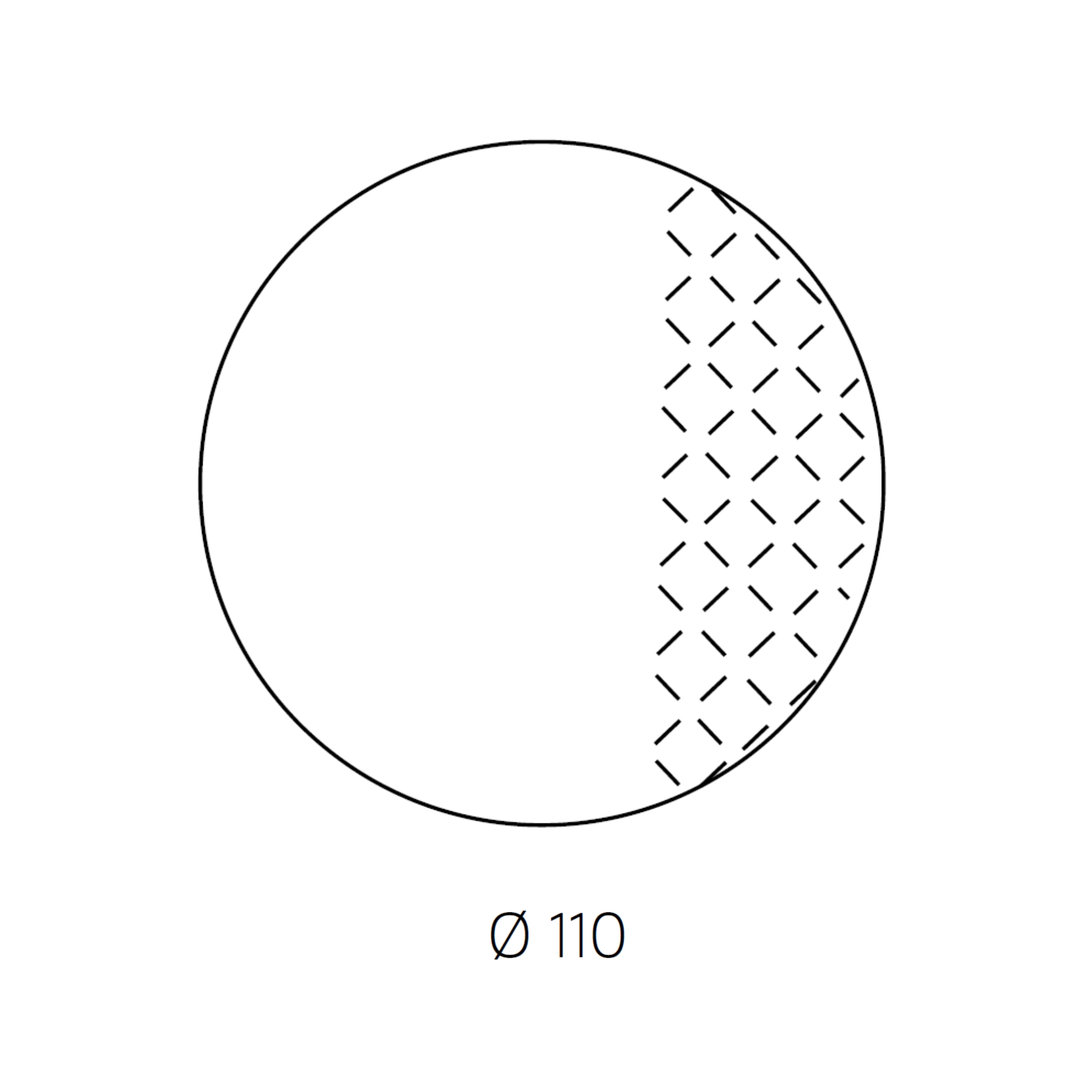 Specchio Tondo 110 cm Diametro <span>Fumè IMAGO</span> - immagine 6